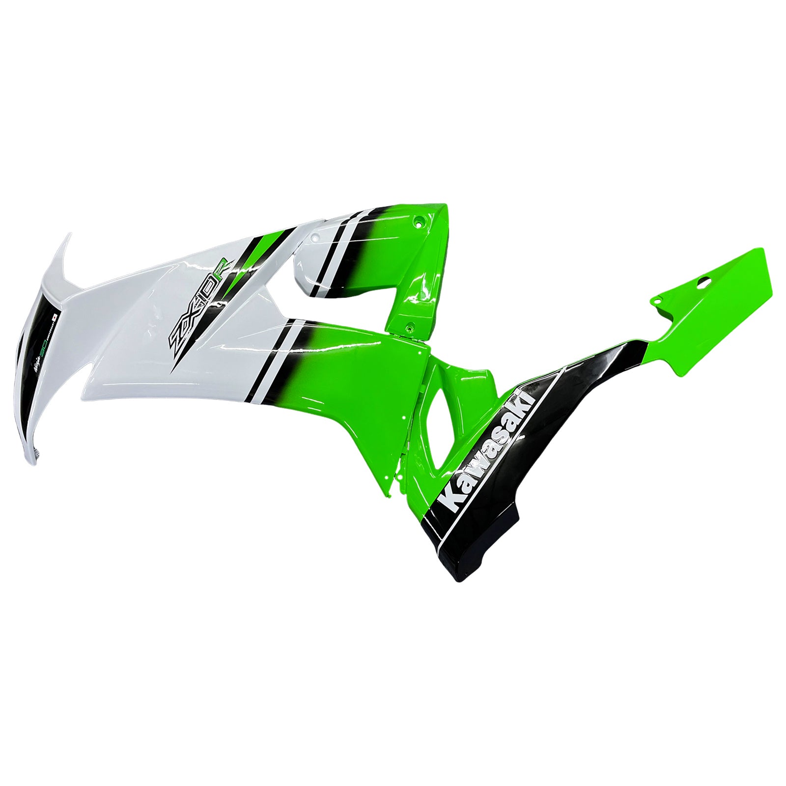 2008-2010 KAWASAKI ZX10R Injection Kit de carénage de camers Bodywork Plastic Abs # 138