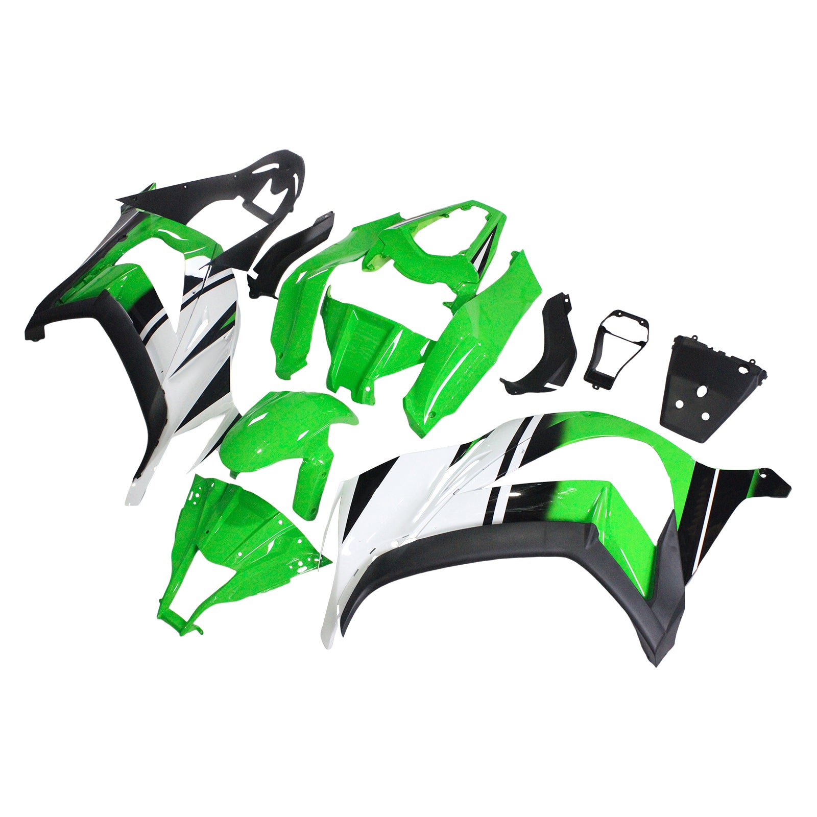 2011-2015 Kawasaki ZX10R Amotopart Injeksjon Fairing Kit Bodywork Plast Abs #105