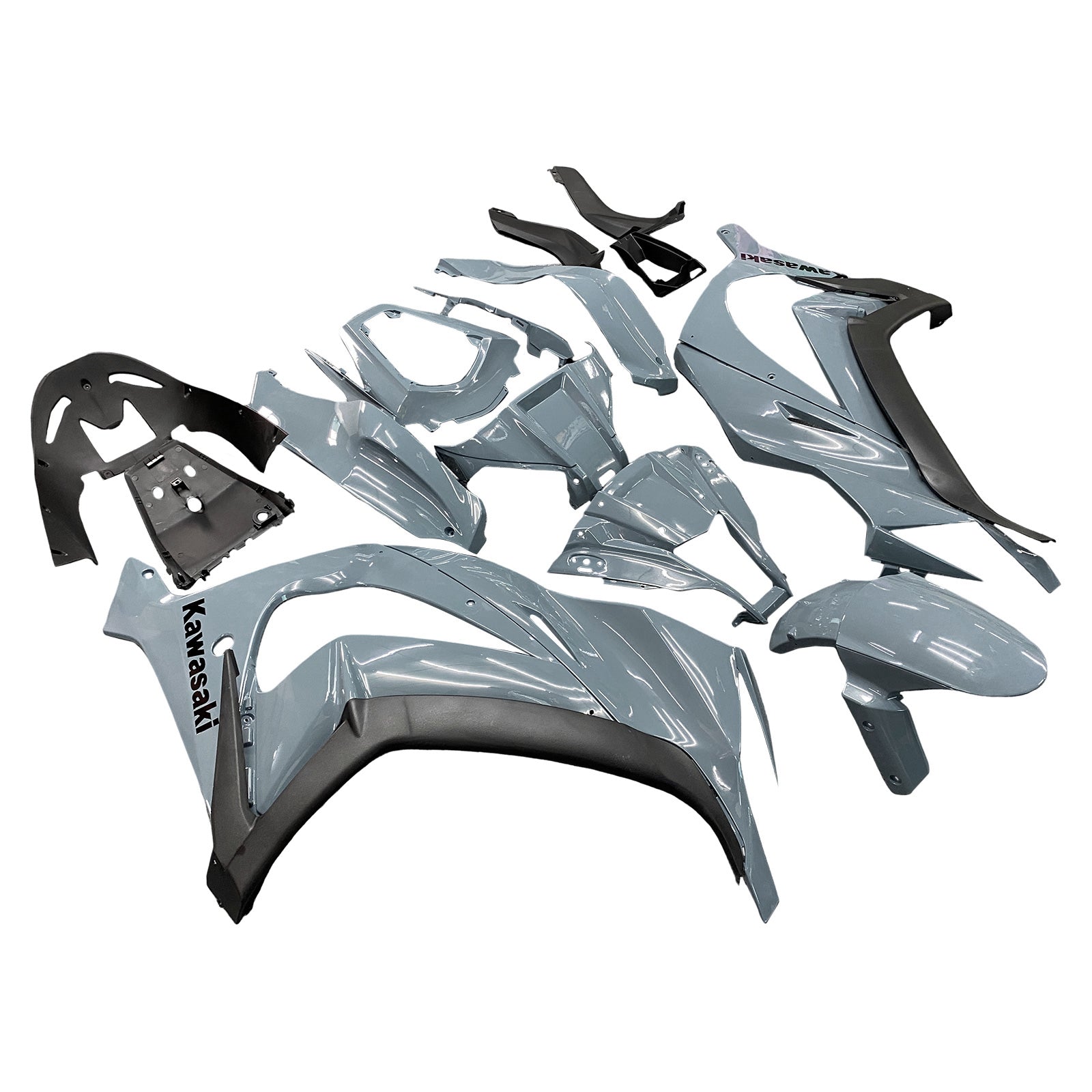 2011-2015 Kawasaki ZX10R Amotopart Injection Fairing Kit Bodywork Plastic ABS #110