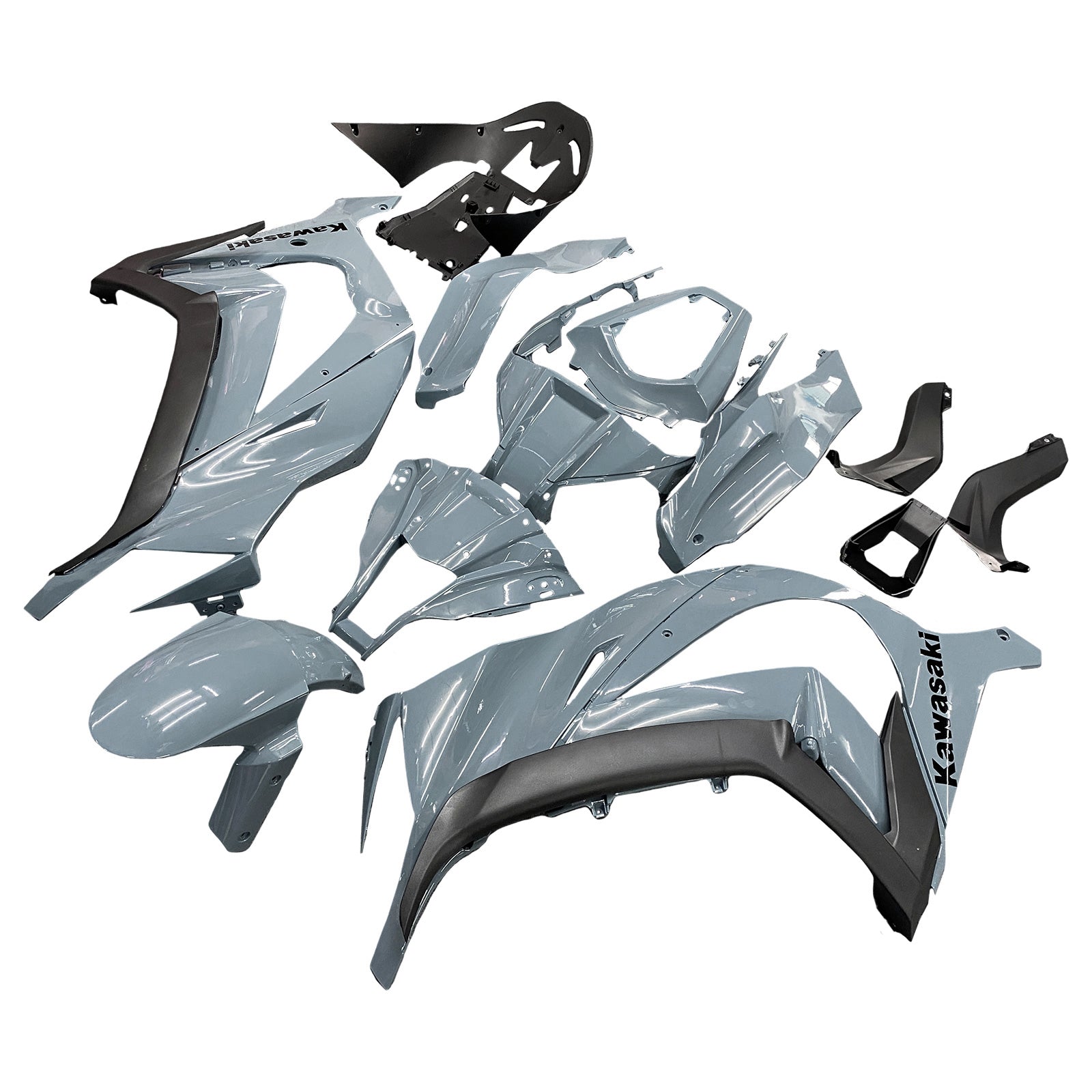 2011-2015 Kawasaki ZX10R Amotopart Injection Fairing Kit Bodywork Plastic ABS #110