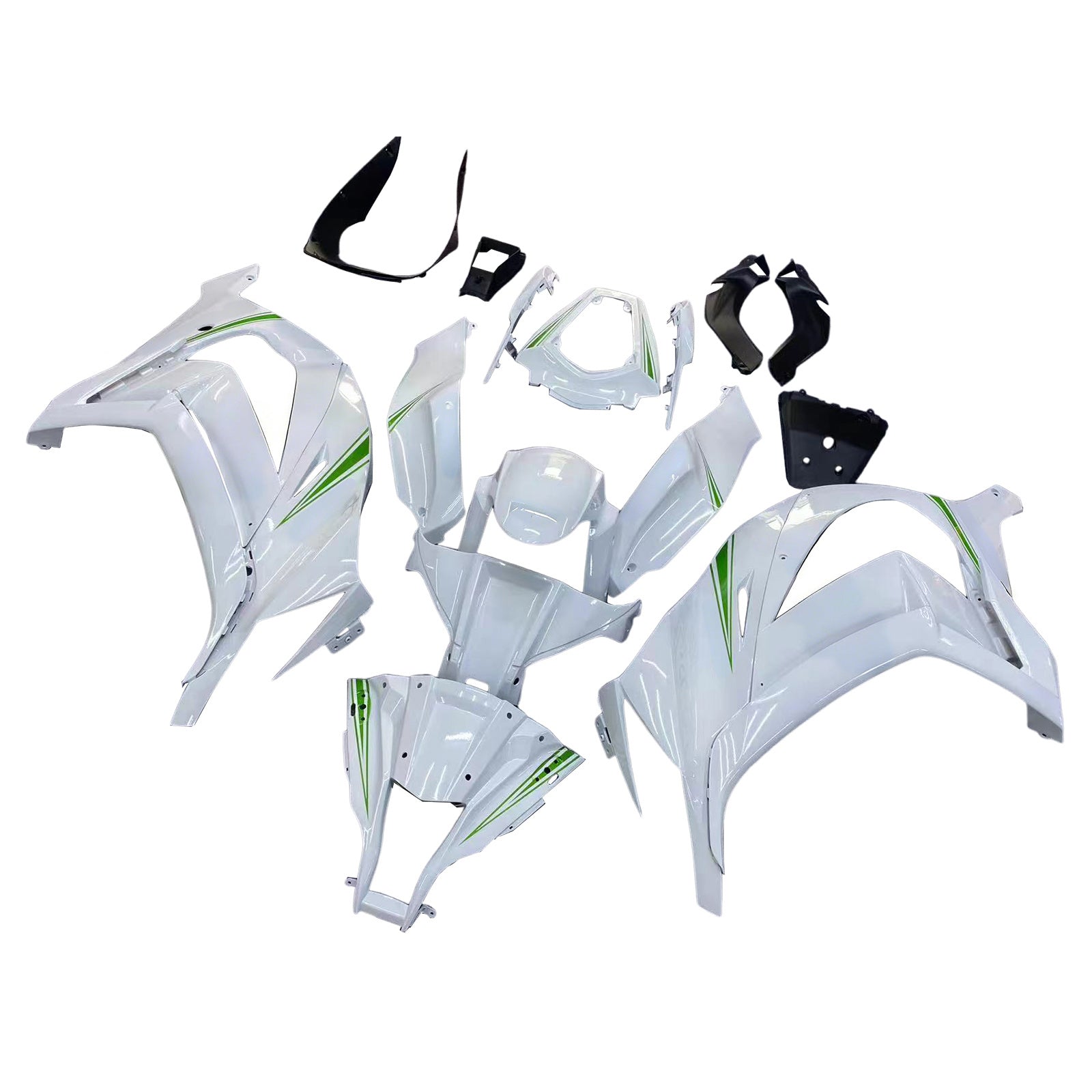 2011-2015 Kawasaki ZX10R Kit Carénage Carrosserie Plastique ABS