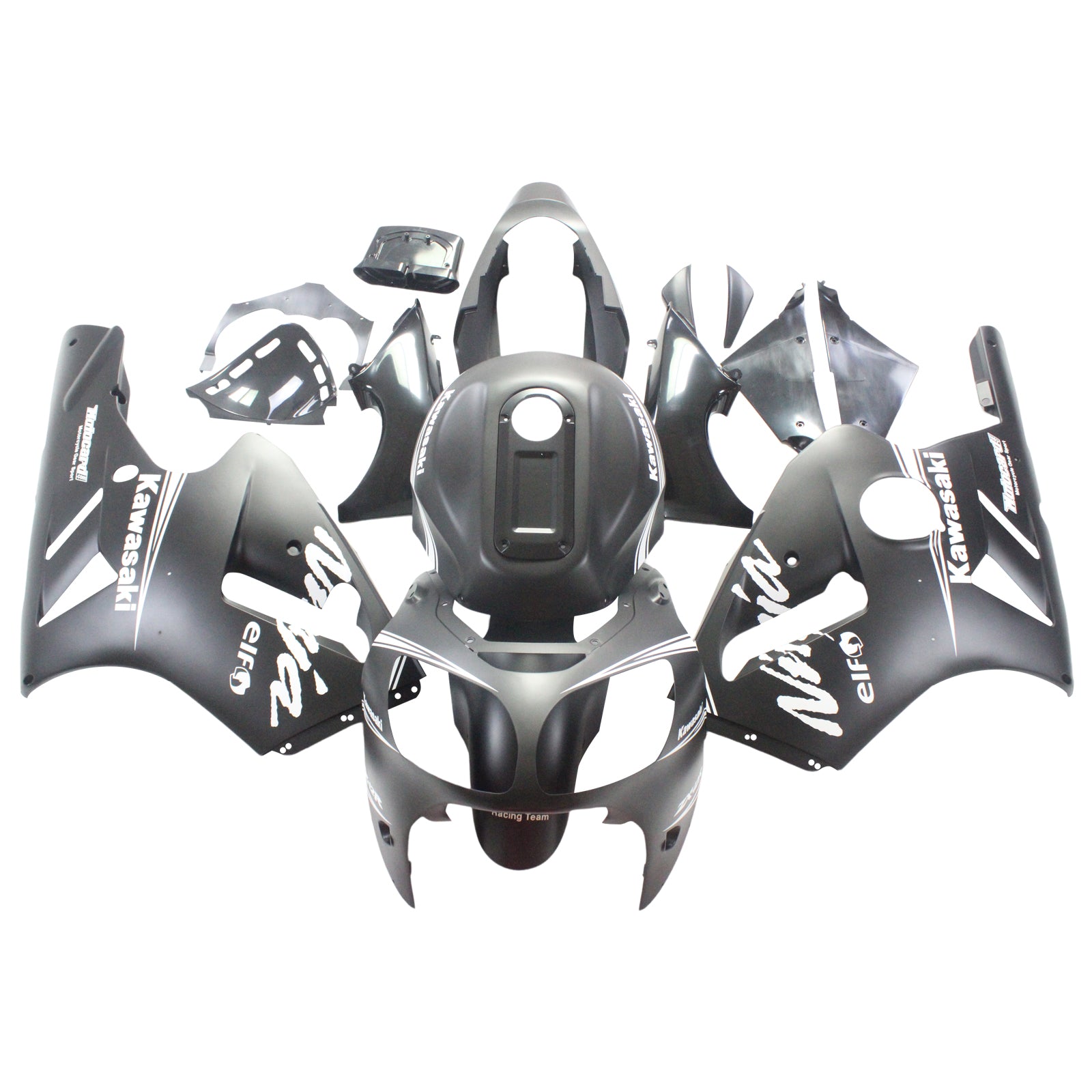 2000-2001 Kawasaki ZX12R Amotopart vstrekovacia kapotážová kapotáž karosérium Bodywork plast ABS #107