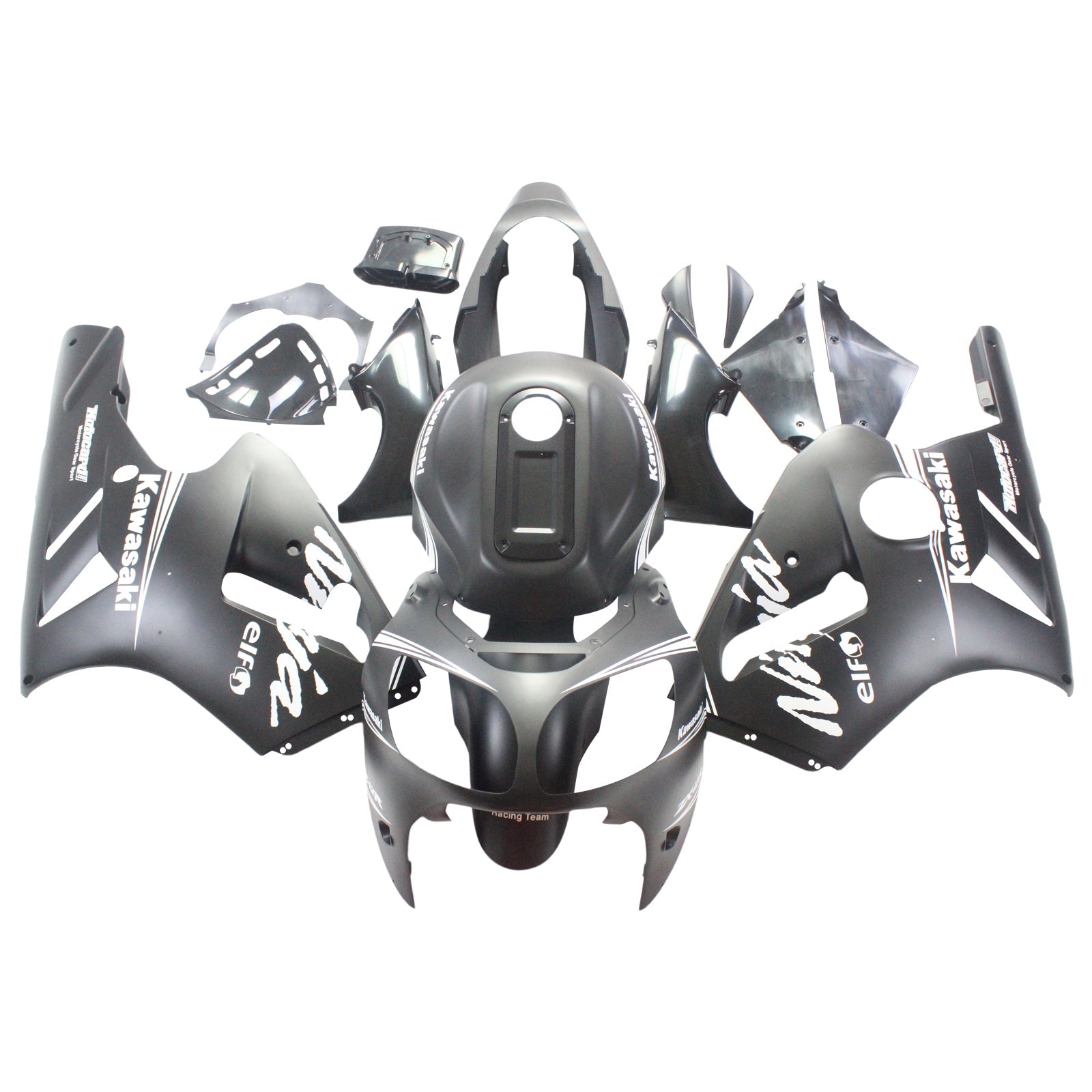 2000-2001 KAWASAKI ZX12R AMOTOPART INJECTION FAIRING Kit Bodywork Plastic Abs # 107