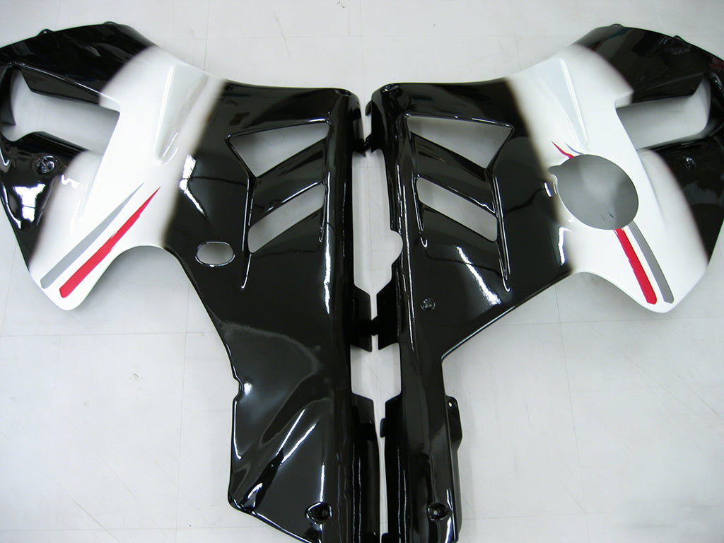 2002-2005 Ninja ZX12R Noir Blanc West Carénage de carrosserie ABS Plastiques moulés par injection Set 3# Générique