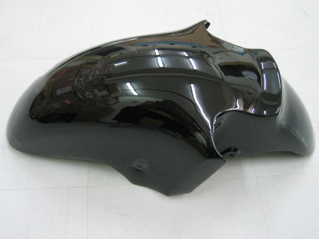 2002-2005 Ninja ZX12R Noir Blanc West Carénage de carrosserie ABS Plastiques moulés par injection Set 3# Générique