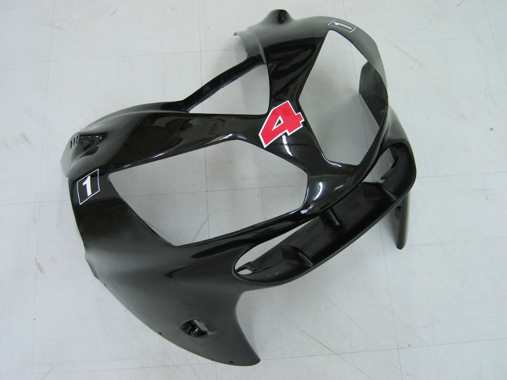 2002-2005 Ninja ZX12R Noir Blanc West Carénage de carrosserie ABS Plastiques moulés par injection Set 3# Générique