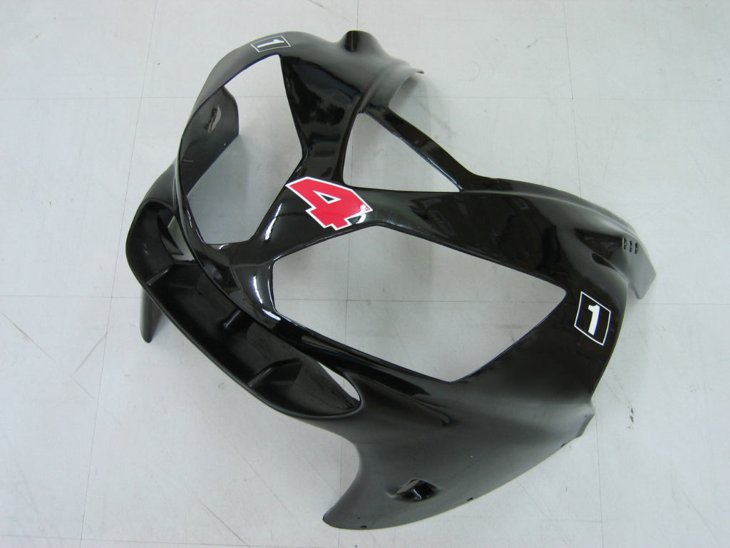 2002-2005 Ninja ZX12R Noir Blanc West Carénage de carrosserie ABS Plastiques moulés par injection Set 3# Générique