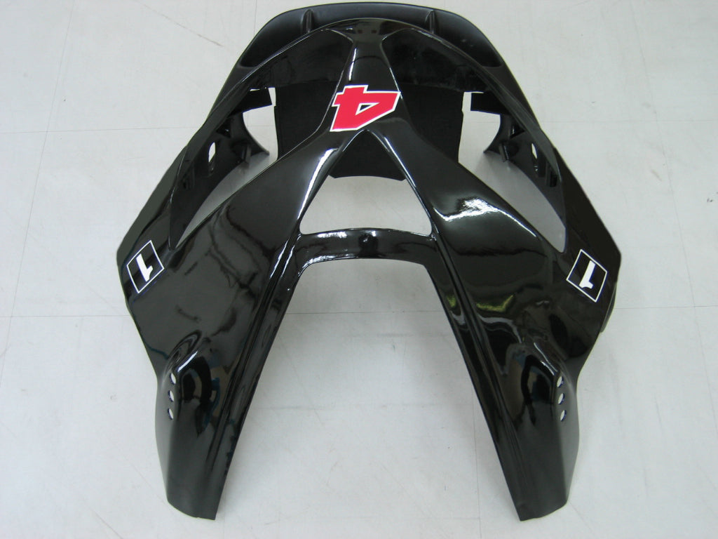 2002-2005 Ninja ZX12R Noir Blanc West Carénage de carrosserie ABS Plastiques moulés par injection Set 3# Générique