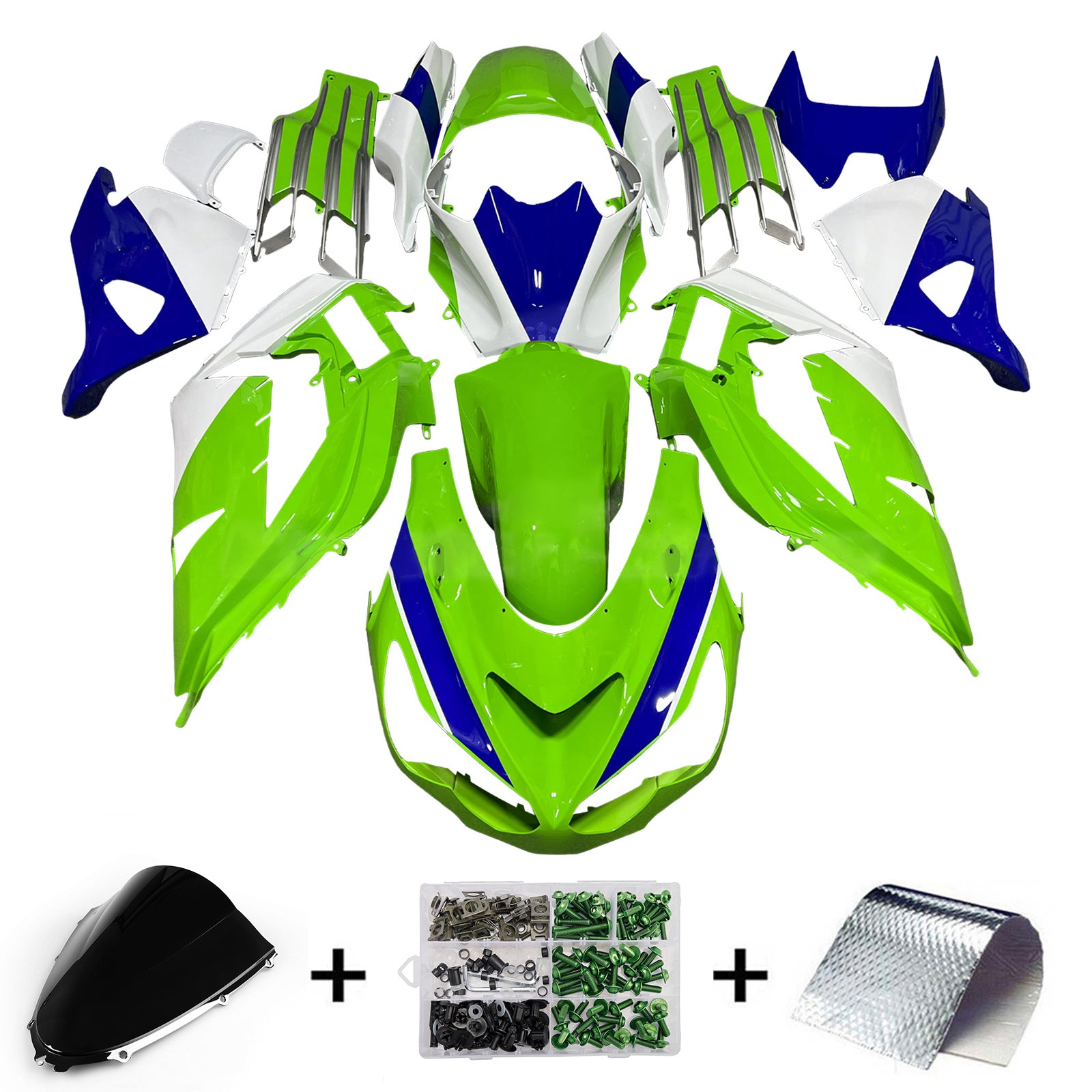 2012-2025 Kawasaki ZX14R ZZR1400 Injection Fairing Kit Bodywork