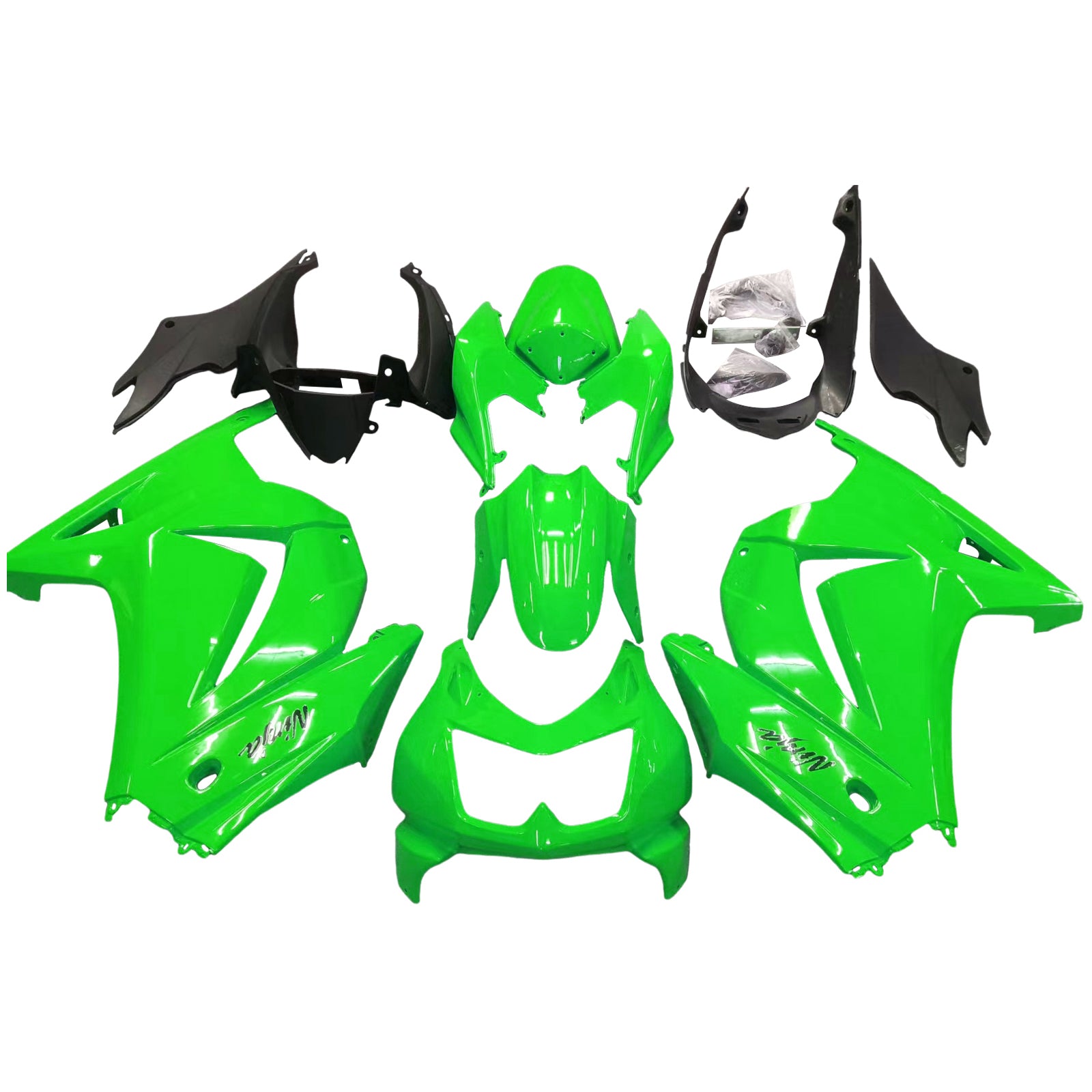 2008-2012 EX250/Ninja 250R Carrosseriekuip ABS spuitgegoten kunststoffen 4 kleuren Algemeen