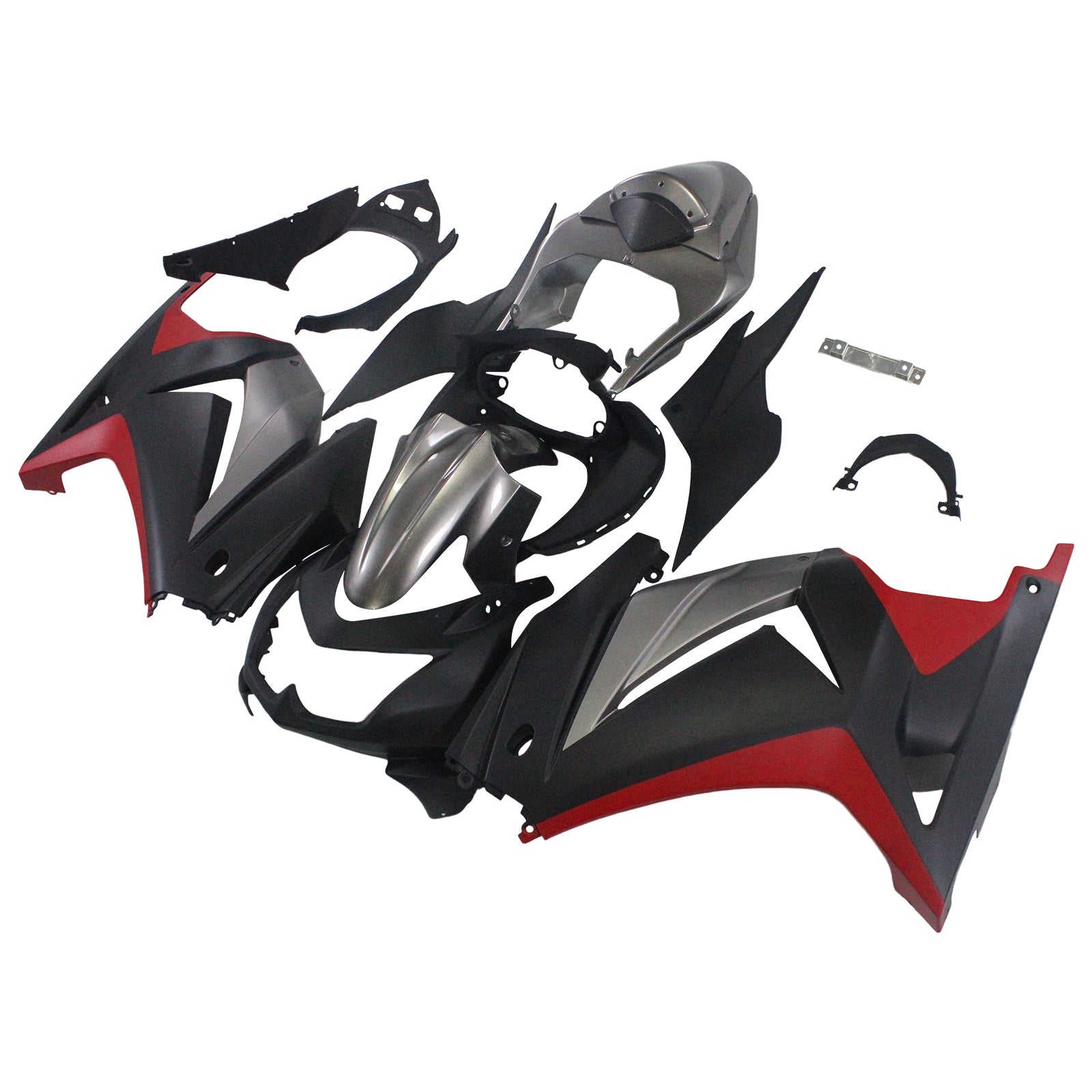 2008-2012 Kawasaki EX250/NINJA250 injektionsmässa kit Bodywork Plastic ABS