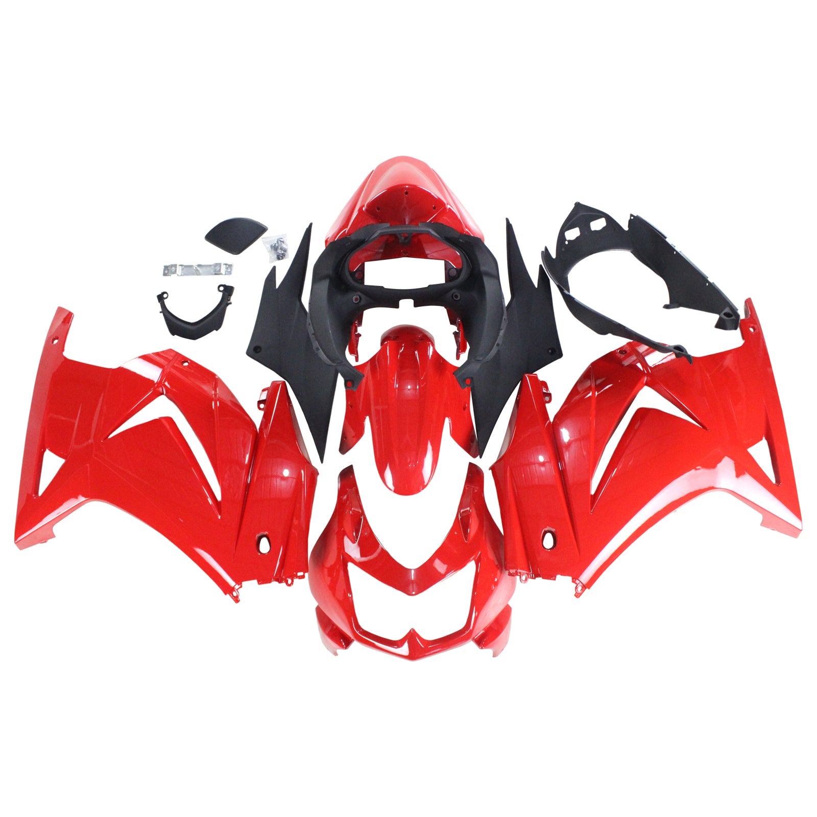 2008-2012 Kawasaki EX250/NINJA250 injektionsmässa kit Bodywork Plastic ABS