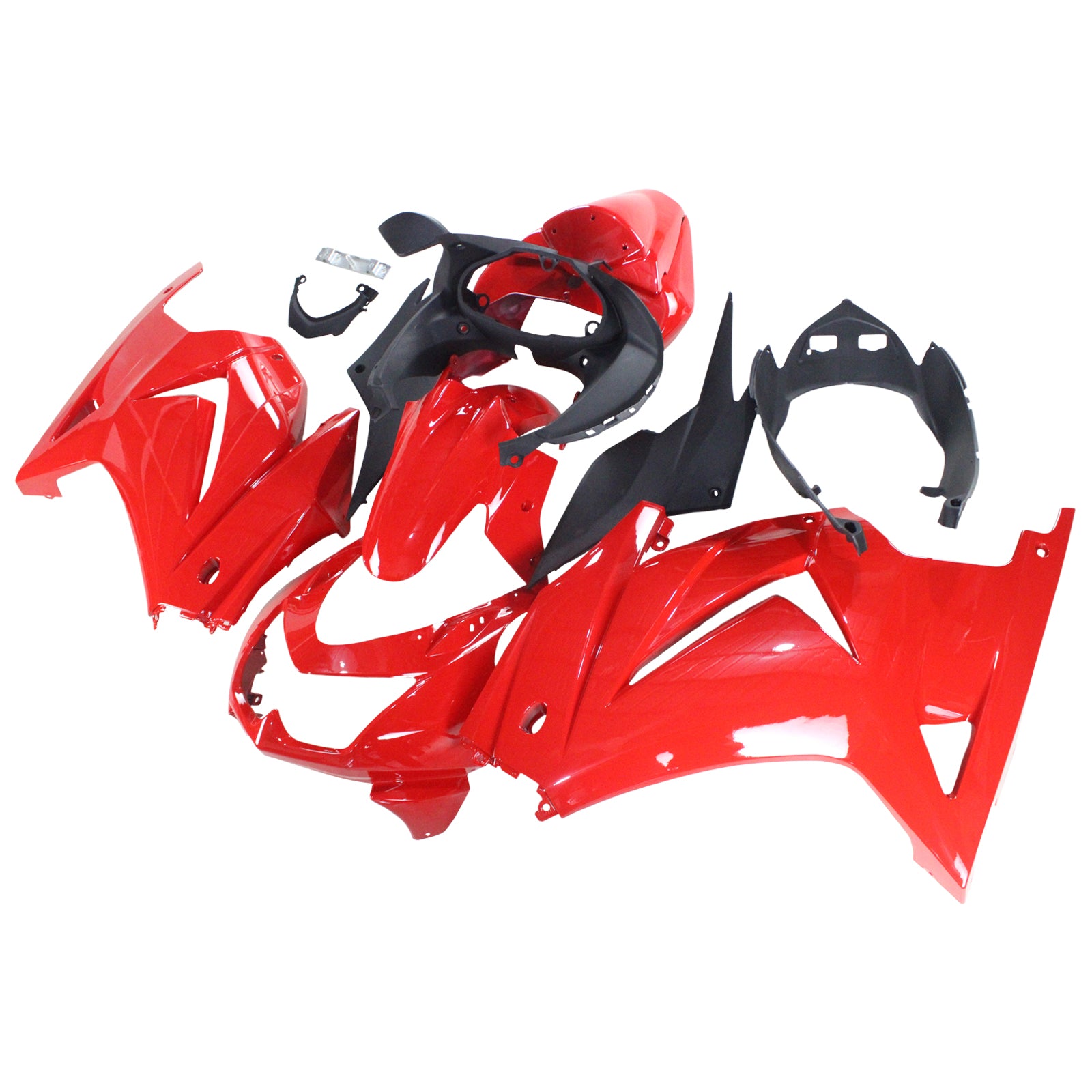 2008-2012 Kawasaki EX250/NINJA250 injektionsmässa kit Bodywork Plastic ABS