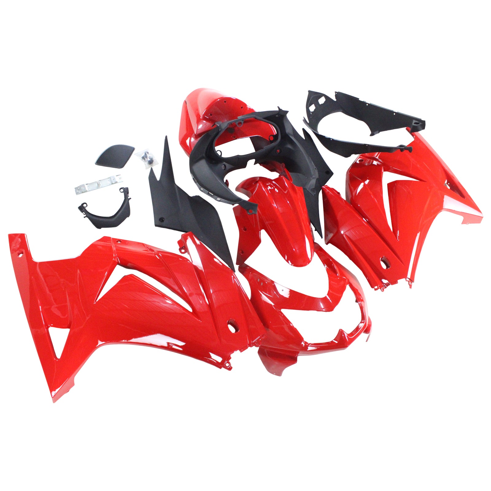 2008-2012 Kawasaki EX250/NINJA250 injektionsmässa kit Bodywork Plastic ABS