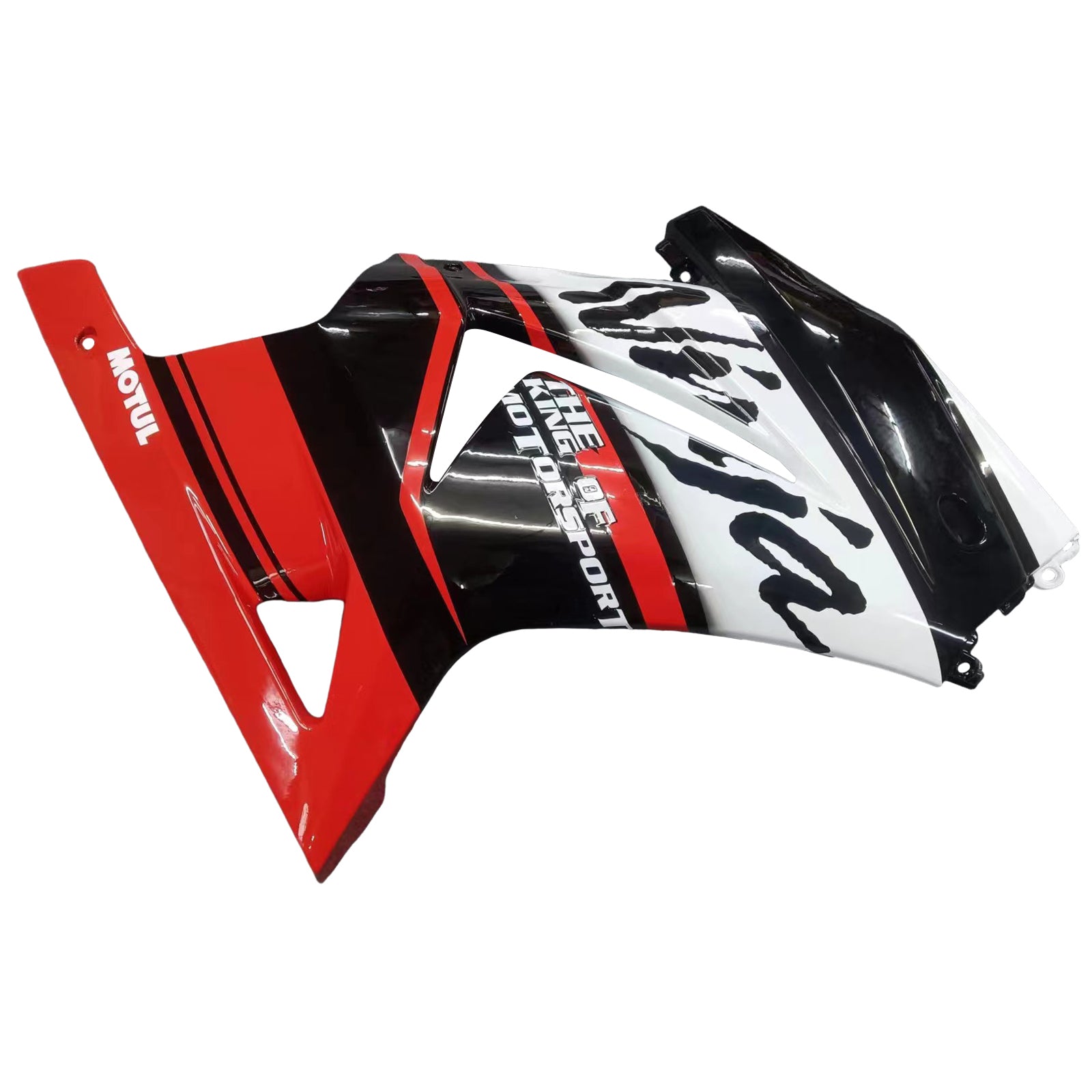 2008-2012 Kawasaki Ex250 Ninja250r Injeksjon Fairing Kit Bodywork Plast Abs #122