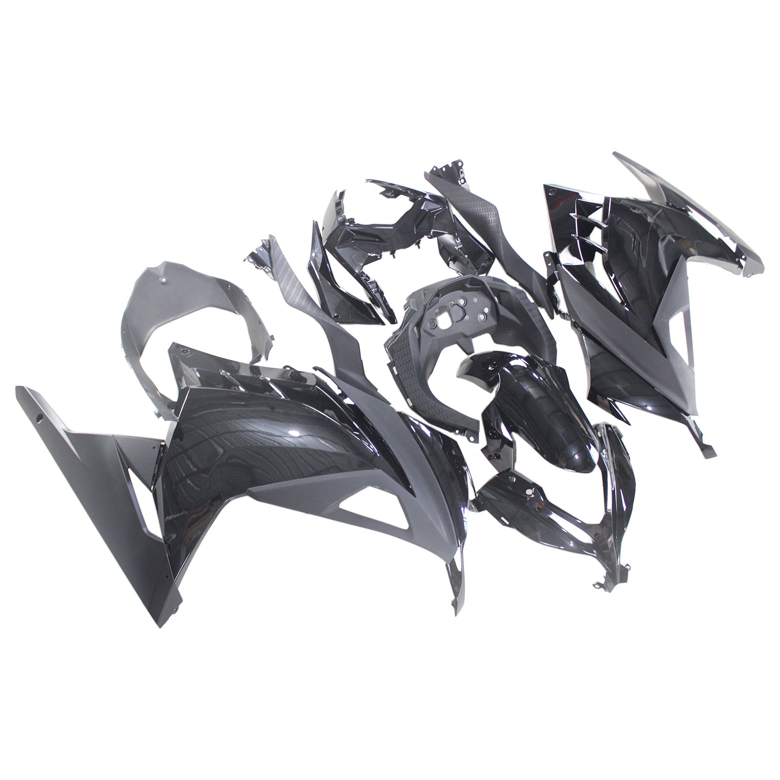 Kit de carénage d'injection Kawasaki EX300/Ninja 300 2013-2024, carrosserie en plastique ABS