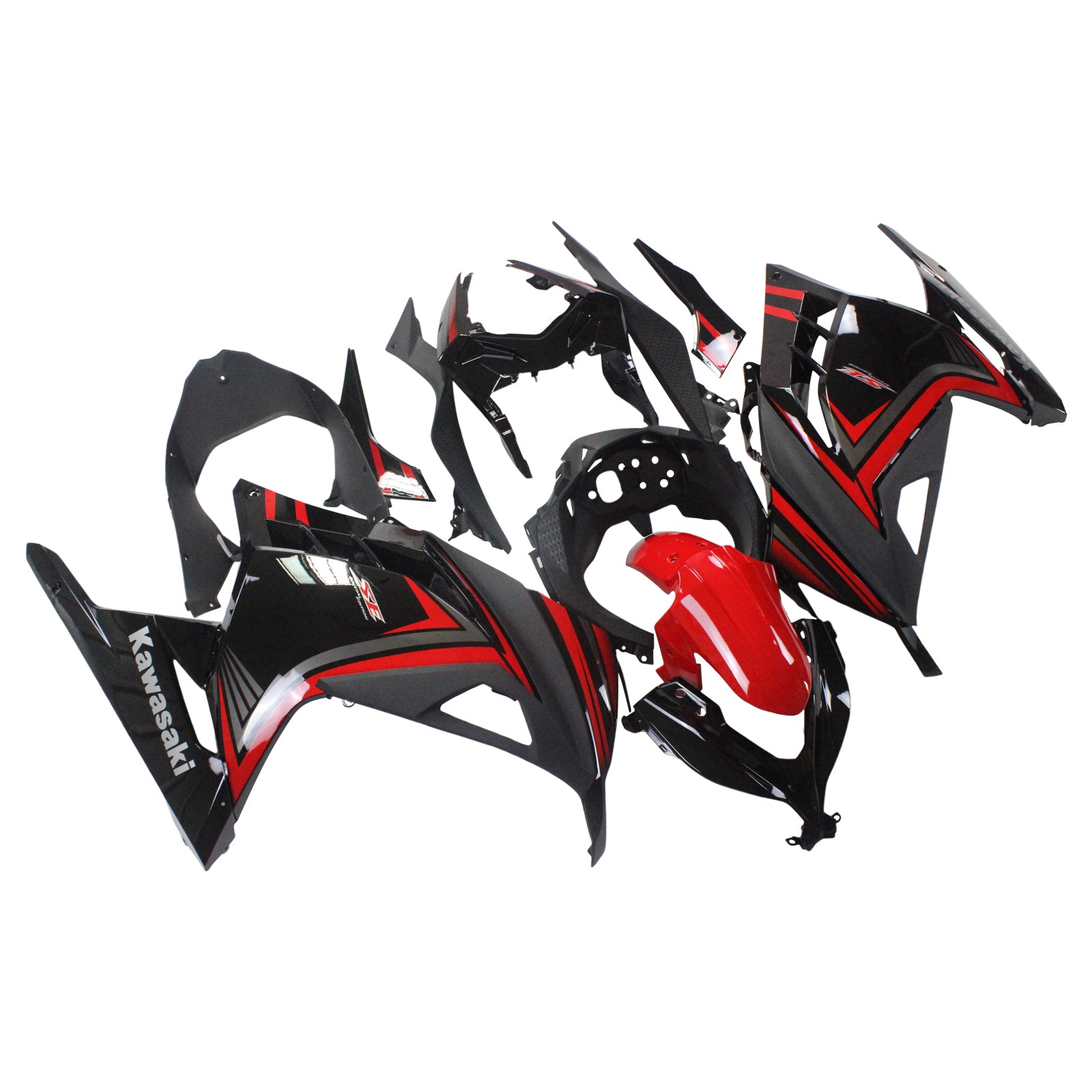 2013-2024 Kawasaki Ex300/Ninja 300 Injeksjon Fairing Kit karosseri plast abs ABS