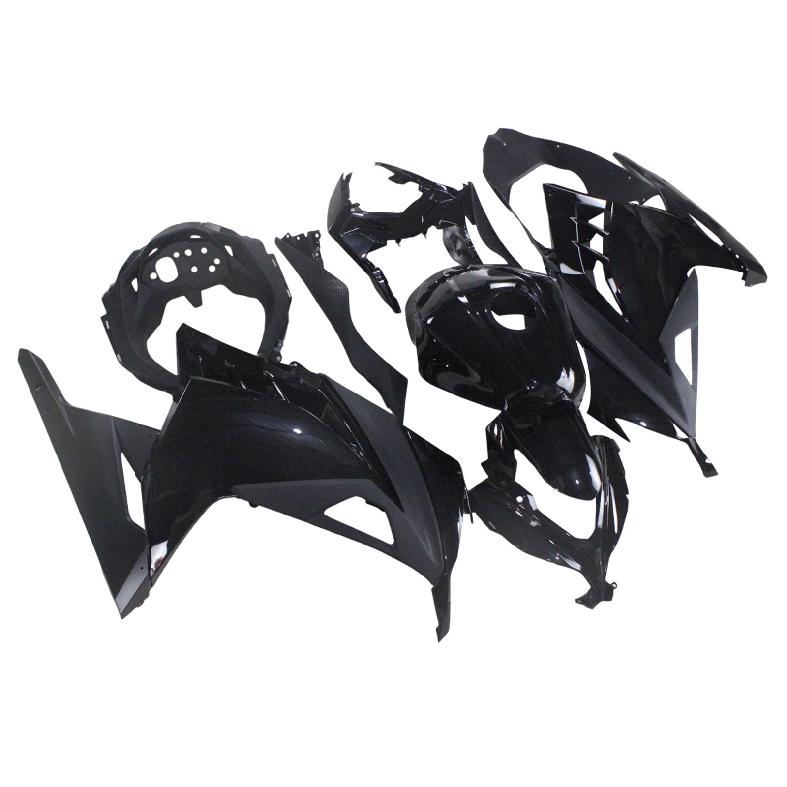 Kit de carénage d'injection Kawasaki EX300/Ninja 300 2013-2024, carrosserie en plastique ABS