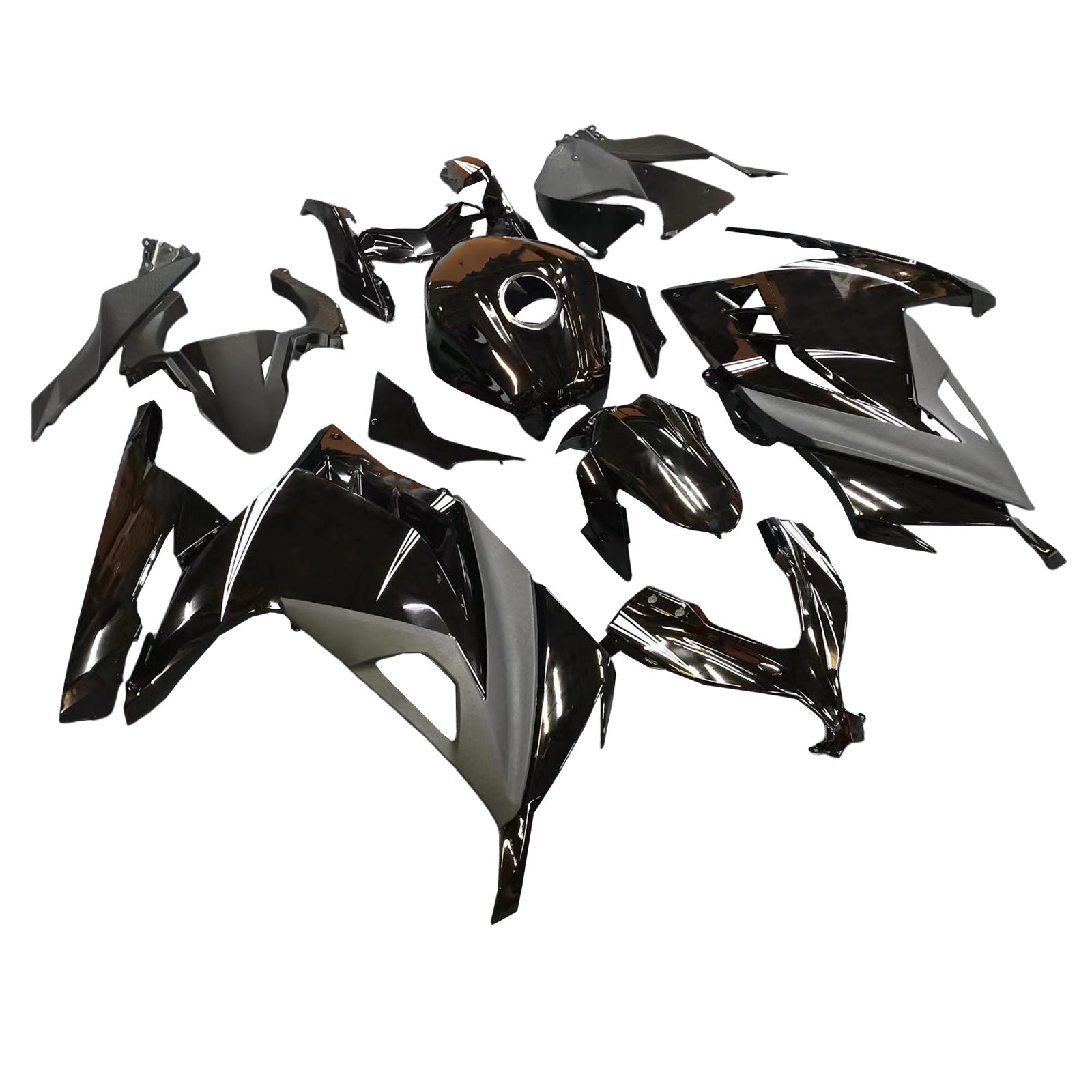 Kit de carénage d'injection Kawasaki EX300/Ninja 300 2013-2024, carrosserie en plastique ABS