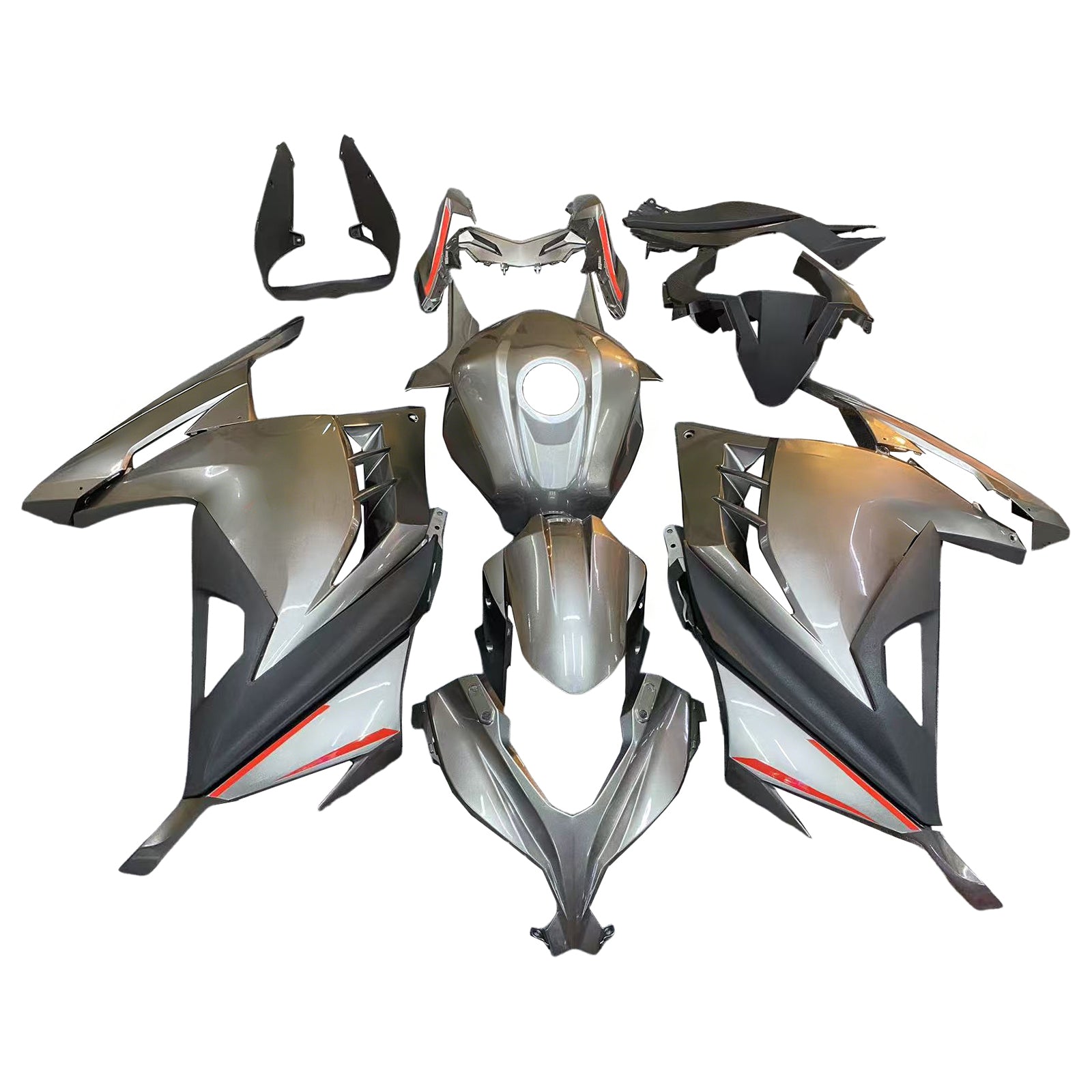 2013-2024 Kawasaki Ex300/Ninja 300 Injeção Kit de Fansamento de Bodicação de Plástico ABS de Plástico