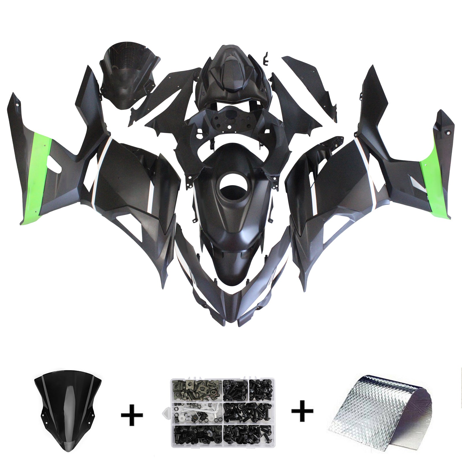 Kit de carenado Kawasaki EX400/Ninja400 2018-2024