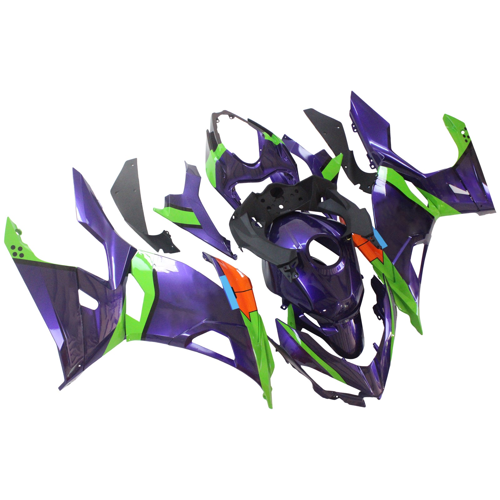 Kit de carénage Kawasaki EX400/Ninja400 2018-2024