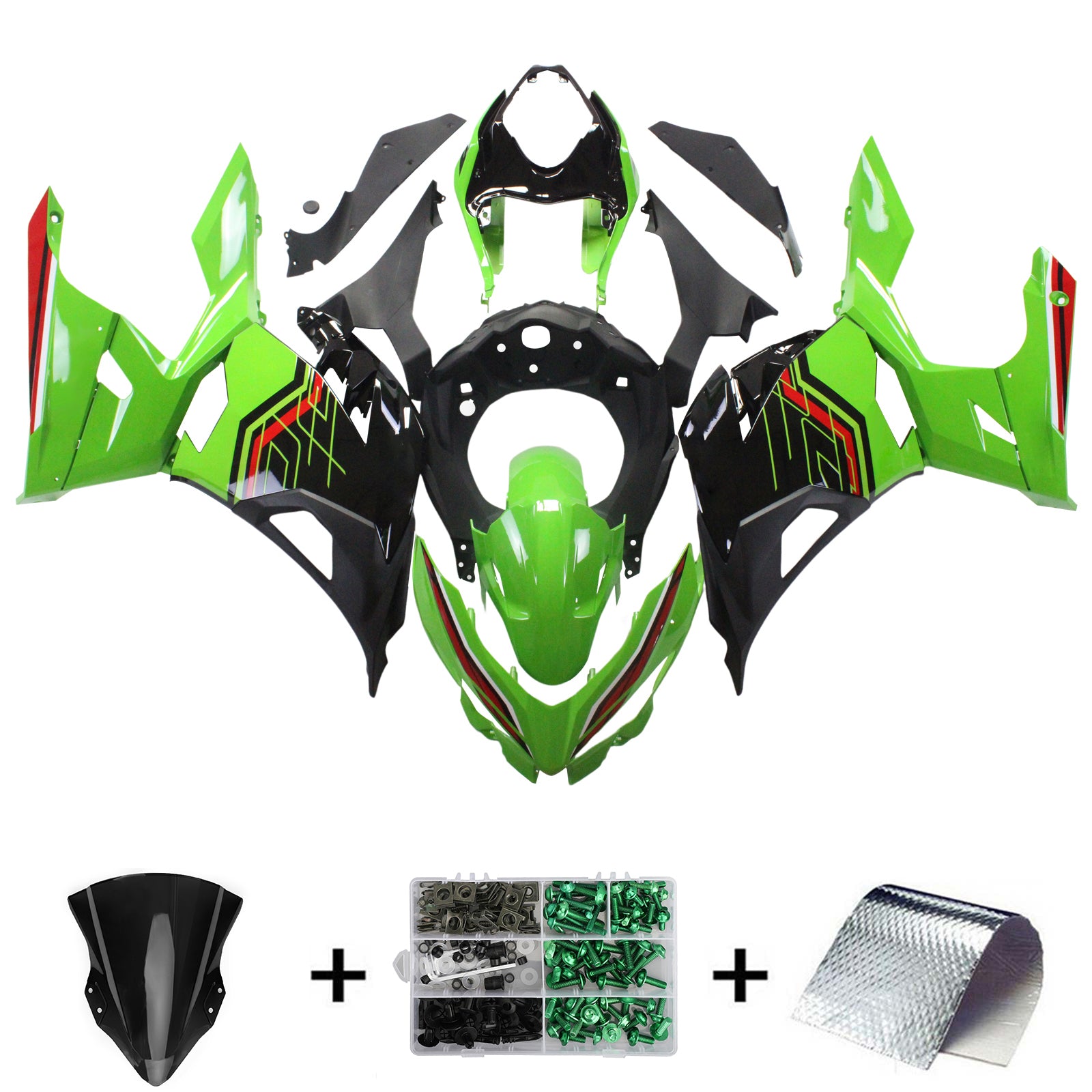 2018-2024 Kawasaki EX400/Ninja400 Fairing Kit