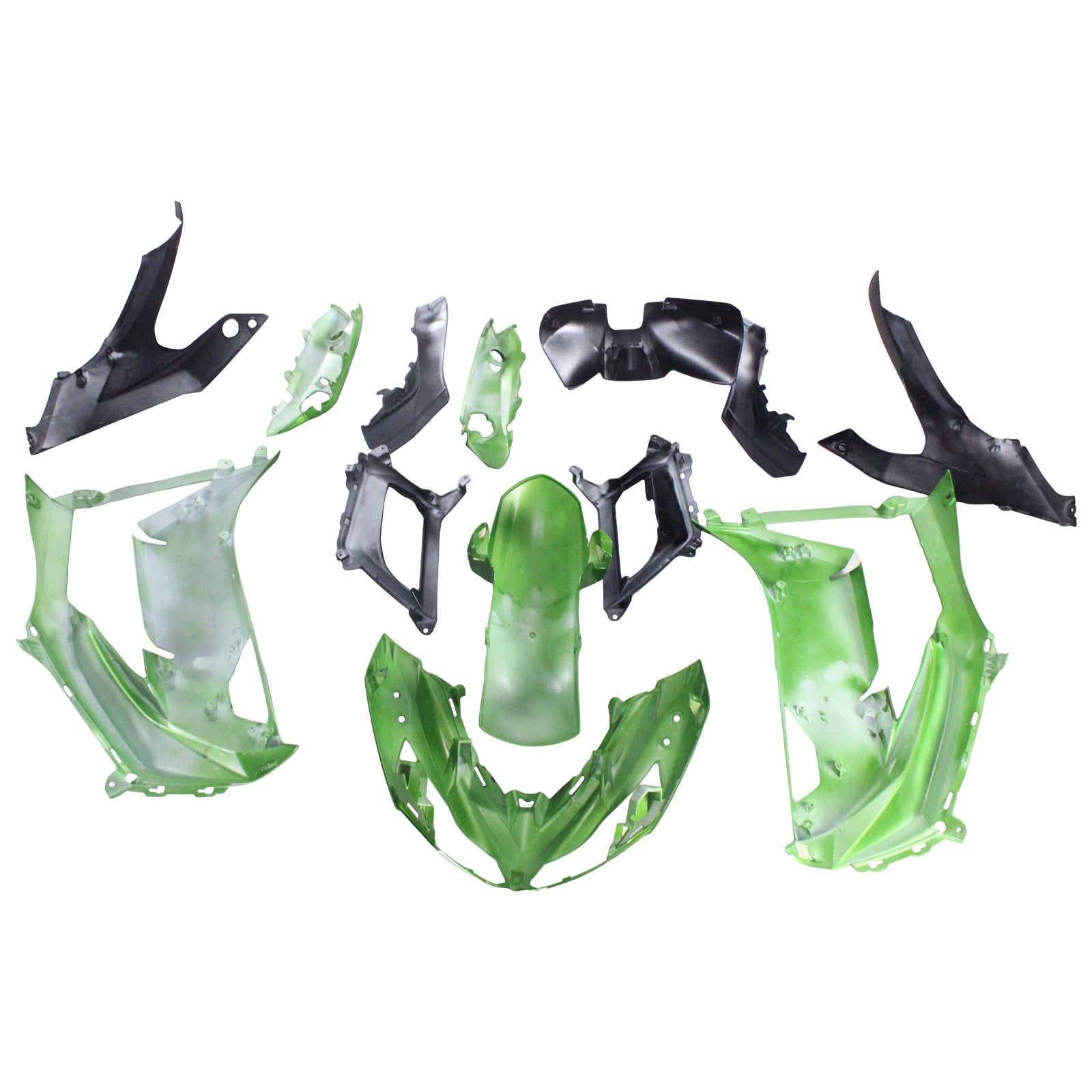 2012-2016 Kawasaki ER6F Ninja650 Amotopart Injectiekuipset Carrosserie Kunststof ABS #113