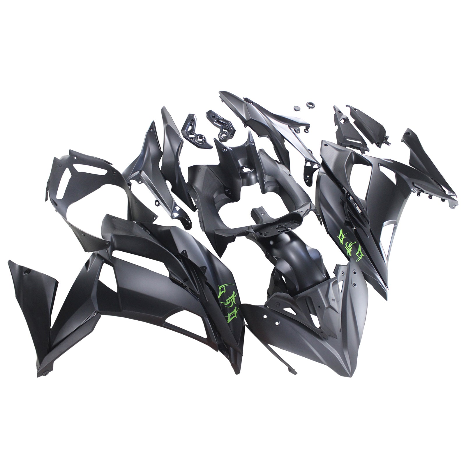 2017-2019 Kawasaki ER6F/Ninja650R Amotopart Injeksjon Fairing Kit Bodywork Plastic ABS #101