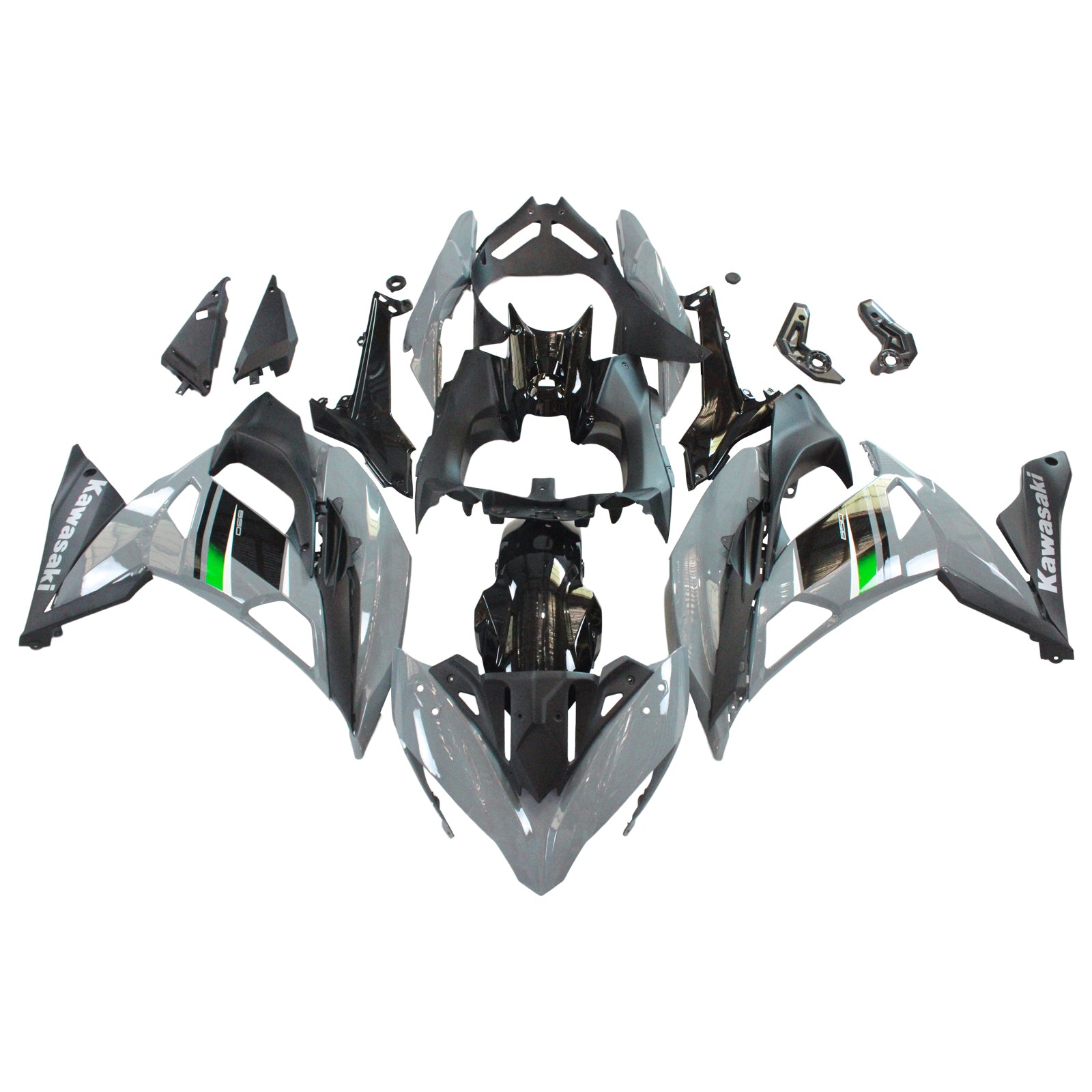 2017-2019 Kawasaki ER6F/Ninja650R Amotopart Injection Fairing Kit Bodywork Plastic ABS #105