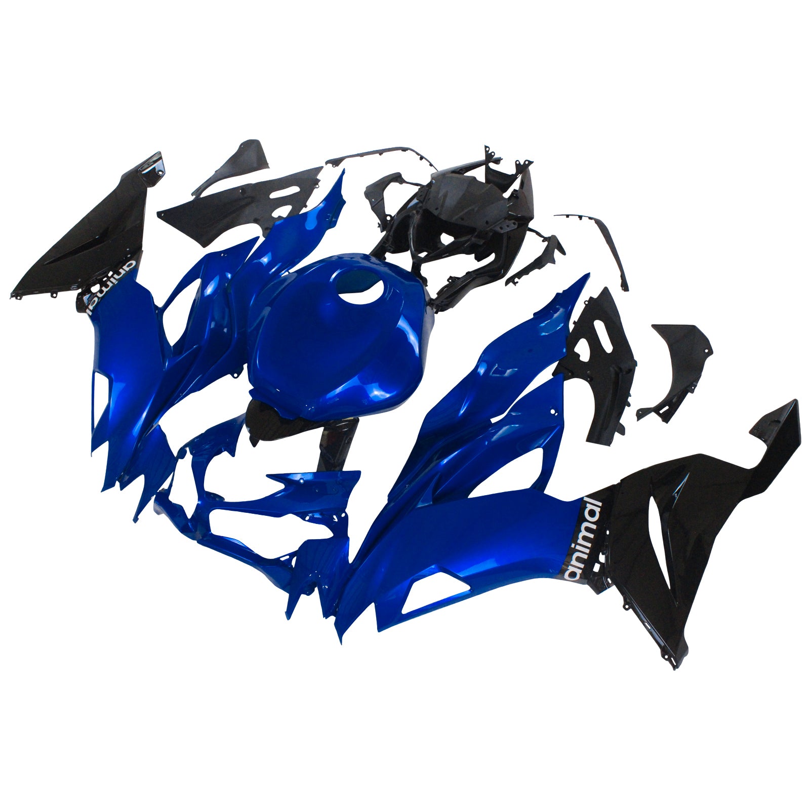 2019-2023 Kawasaki ZX6R Fairing Kit Bodywork Plastic ABS