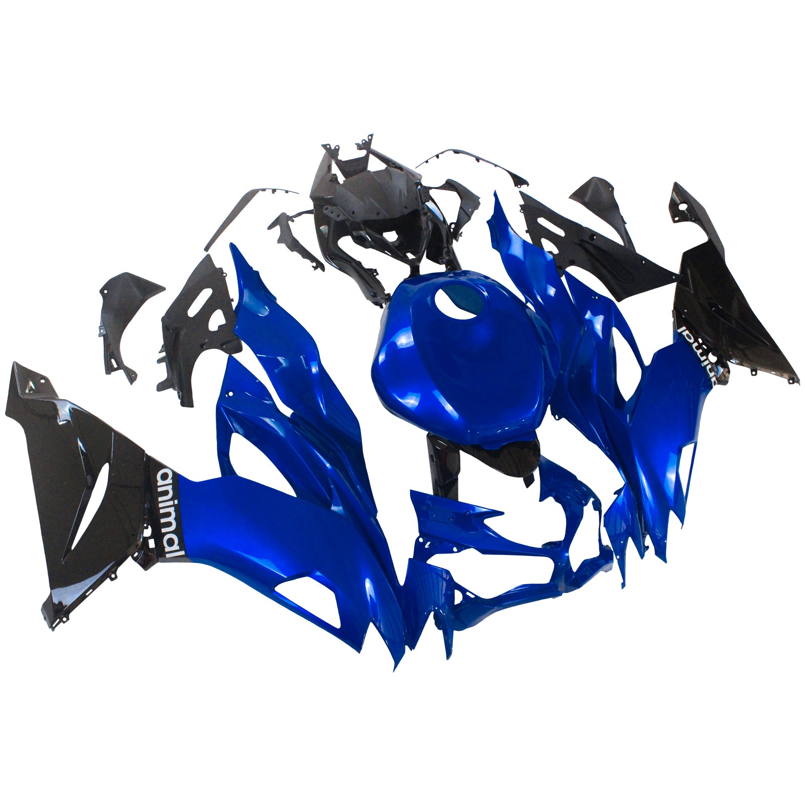 2019-2023 Kawasaki ZX6R Fairing Kit Bodywork Plastic ABS