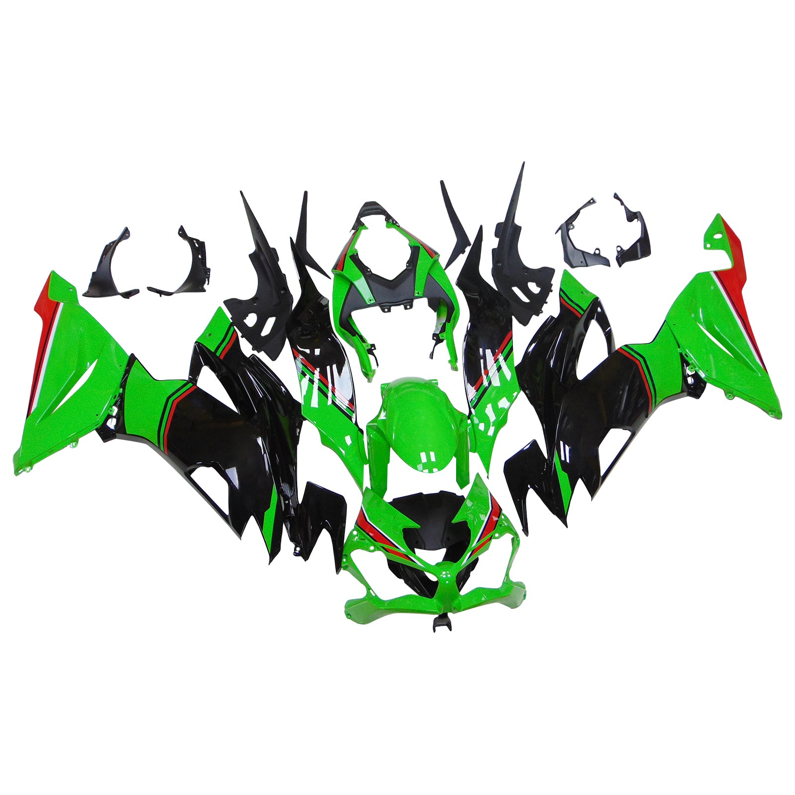 2019-2023 Kawasaki ZX6R Kit de carenagem de injeção abds de plástico