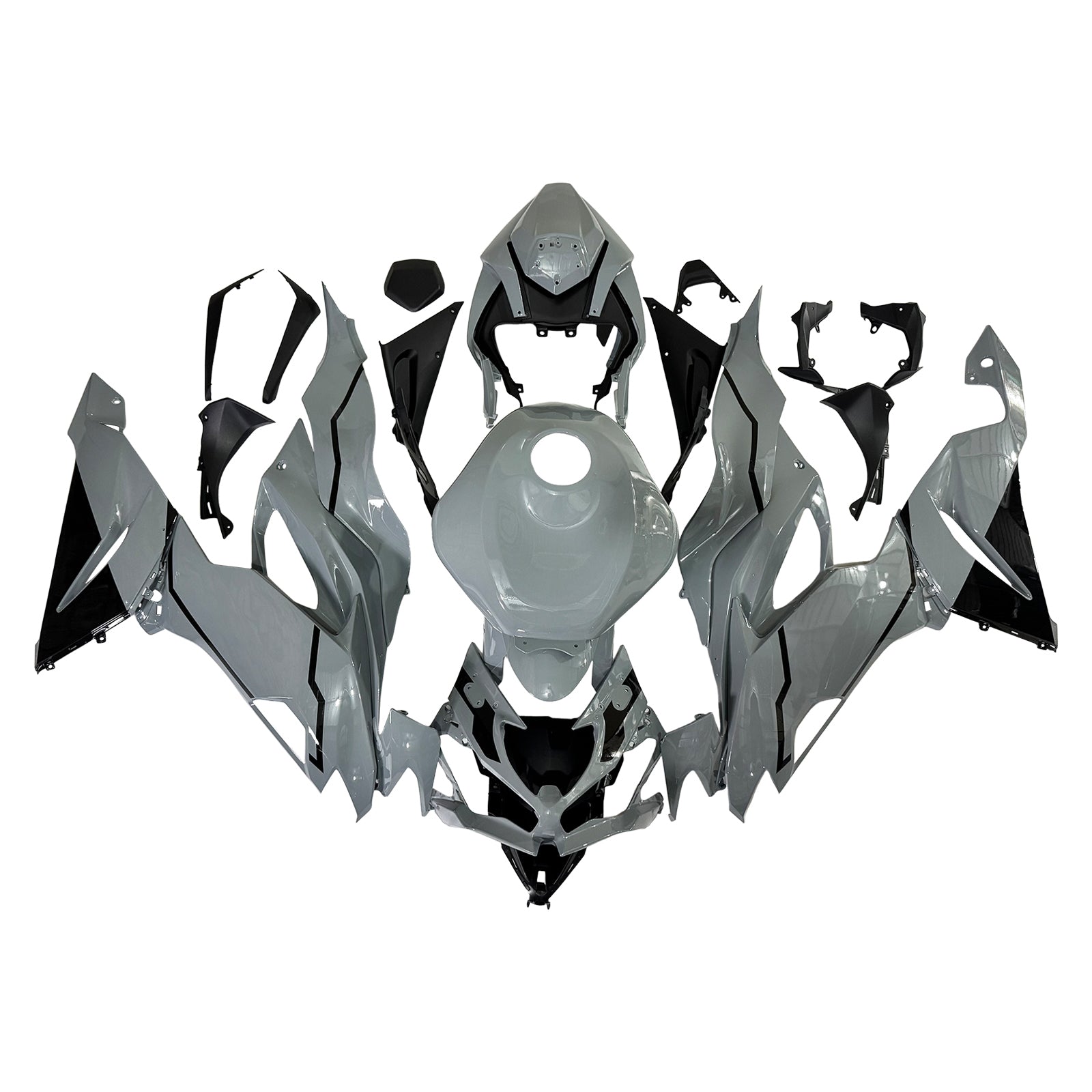 Injection Fairing Kit Bodywork Plastic ABS fit For Kawasaki ZX6R 2019-2023