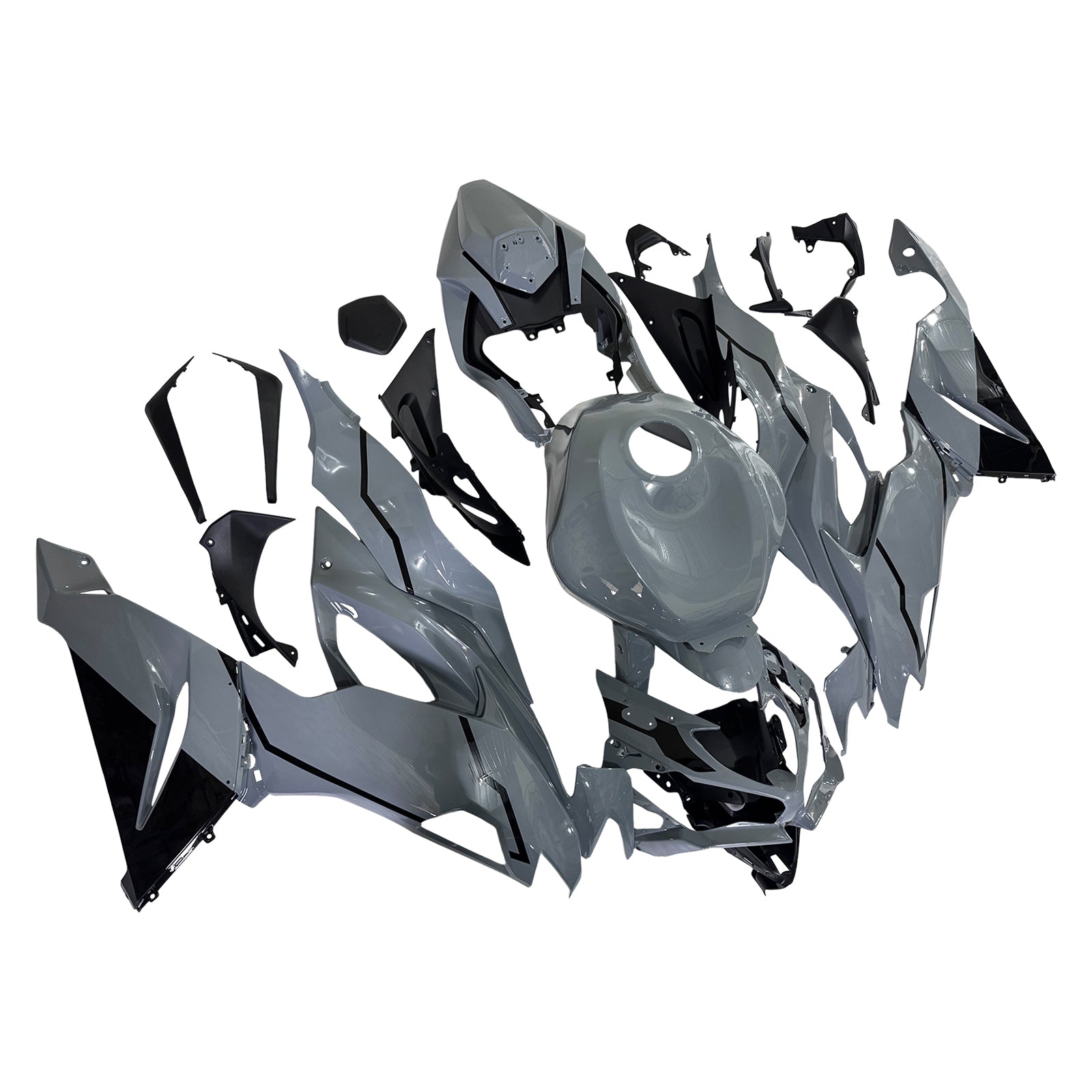 Injection Fairing Kit Bodywork Plastic ABS fit For Kawasaki ZX6R 2019-2023