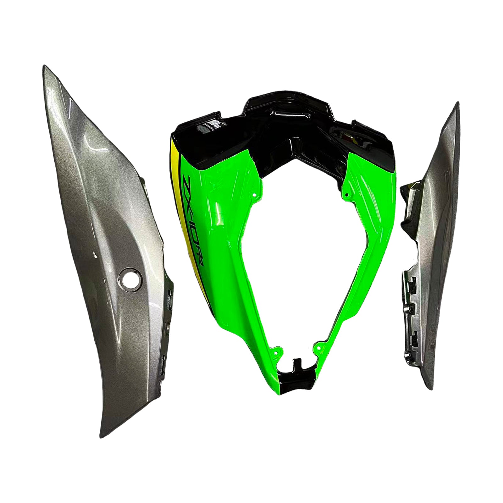 2016-2020 Kawasaki ZX10R Amotopart Injeksjon Fairing Kit Bodywork Plast Abs #113