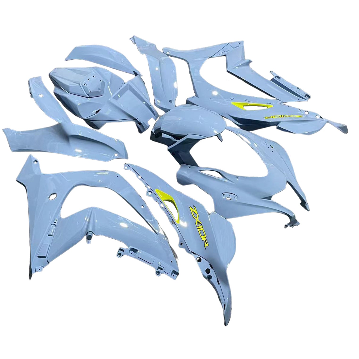 2016-2020 Kawasaki ZX10R injectiekuipset carrosserie kunststof ABS #142