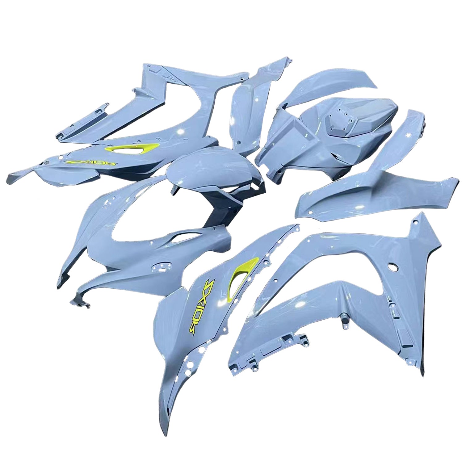 2016-2020 Kawasaki ZX10R injectiekuipset carrosserie kunststof ABS #142