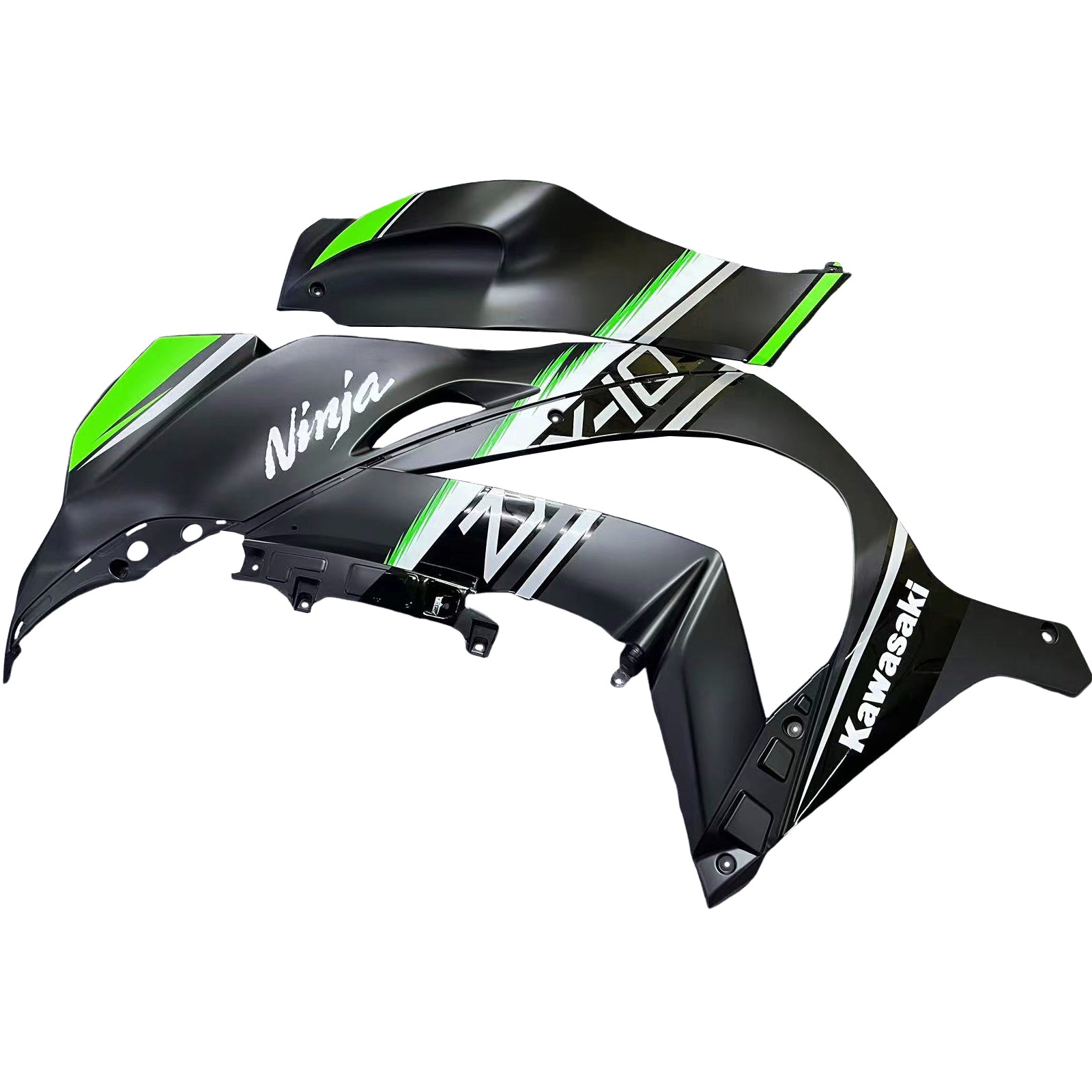 2016-2020 Kawasaki ZX10R injectiekuipset carrosserie kunststof ABS #144