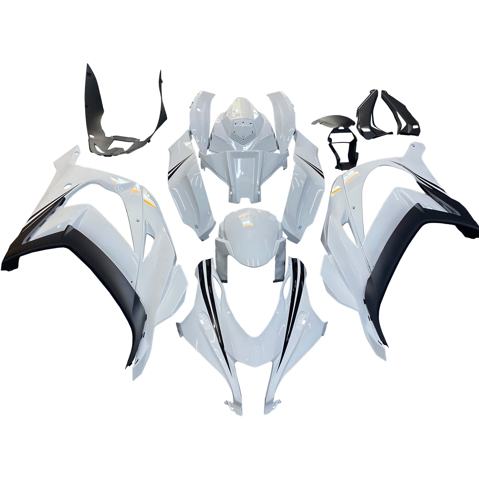 2016-2020 Kawasaki ZX10R Injeksjon Fairing Kit Bodywork Plastic ABS#149