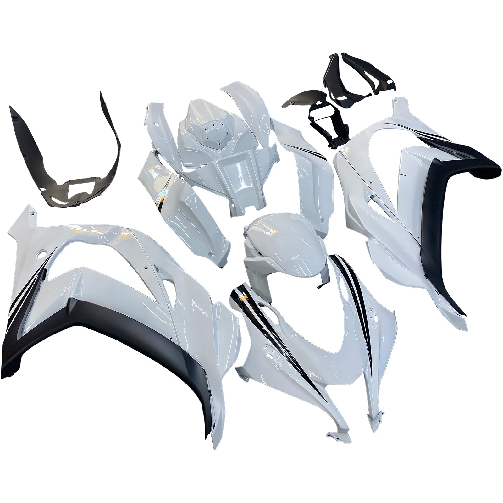 2016-2020 Kawasaki ZX10R Injeksjon Fairing Kit Bodywork Plastic ABS#149