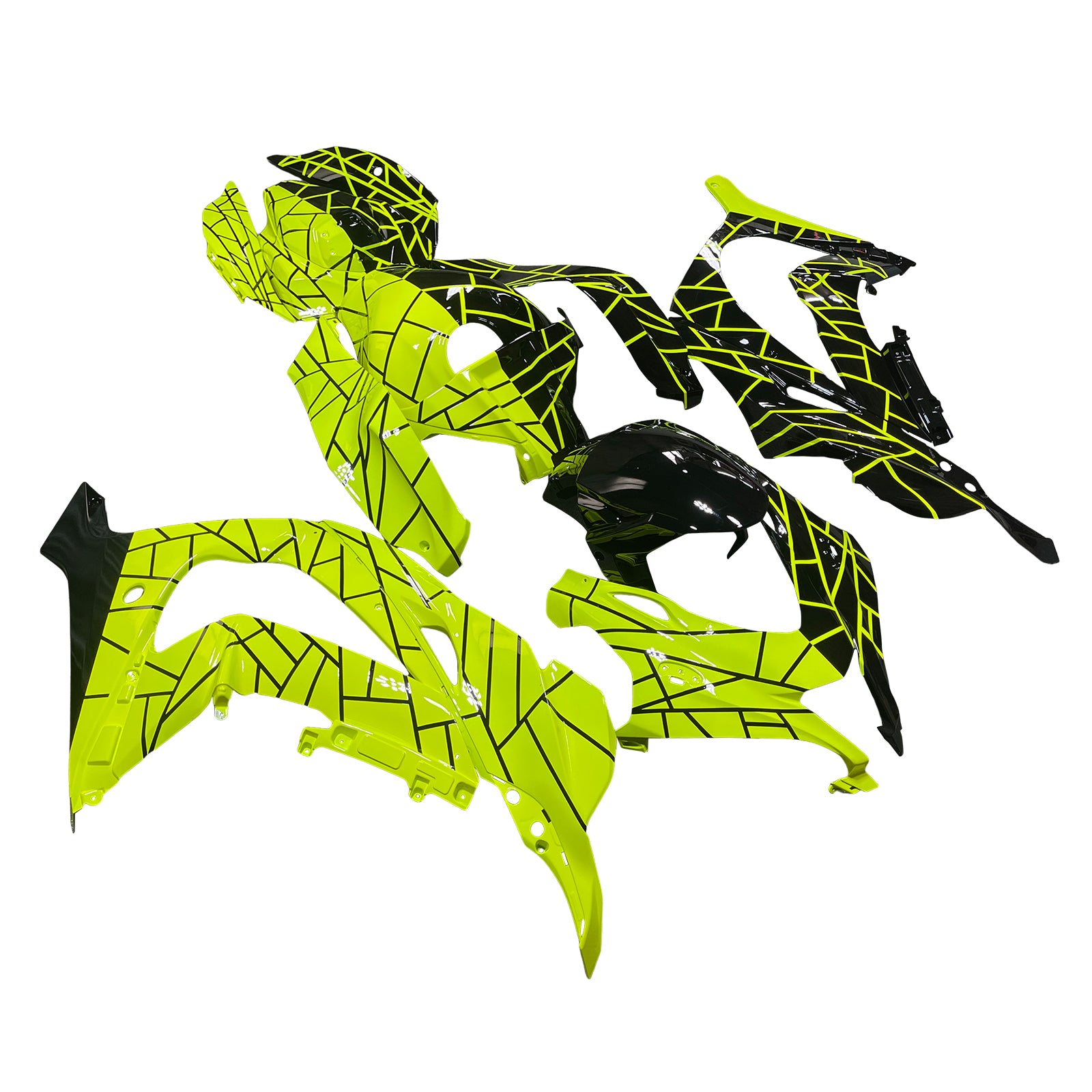 Injection Fairing Kit Bodywork Plastic ABS fit For Kawasaki ZX10R 2016-2020