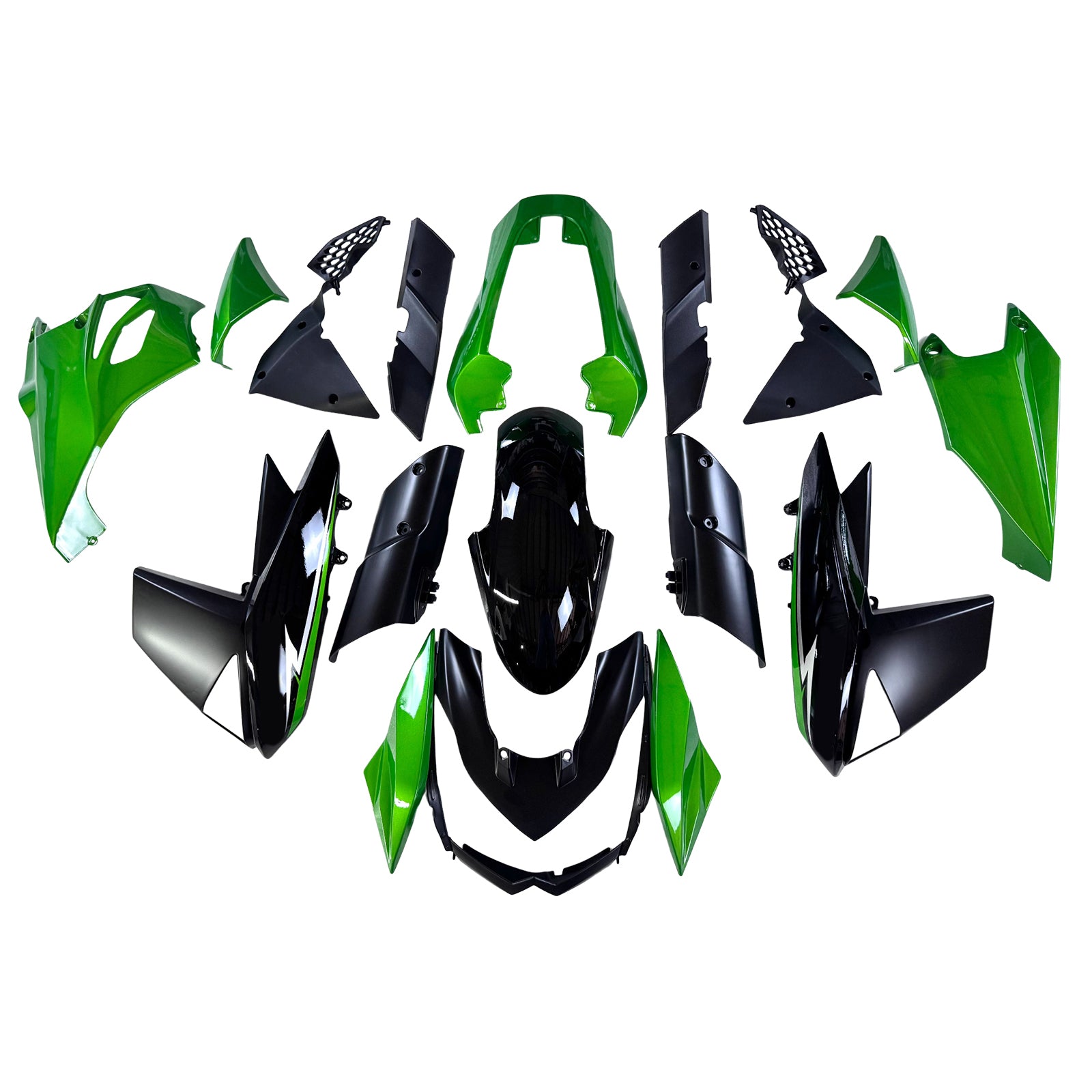 Kit de carénage d'injection Kawasaki Z1000 2010-2013, carrosserie en plastique ABS #109