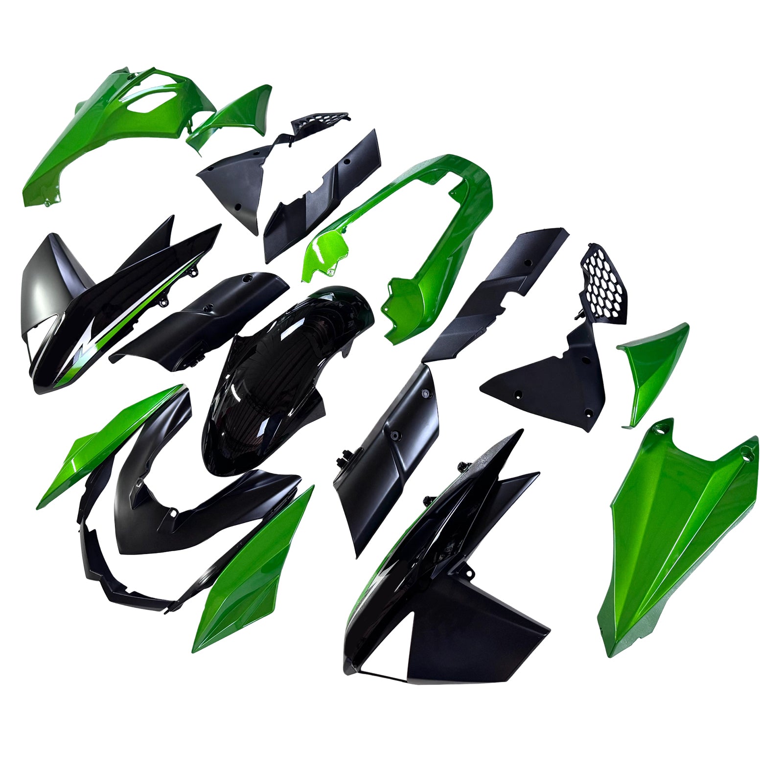 Kit de carénage d'injection Kawasaki Z1000 2010-2013, carrosserie en plastique ABS #109