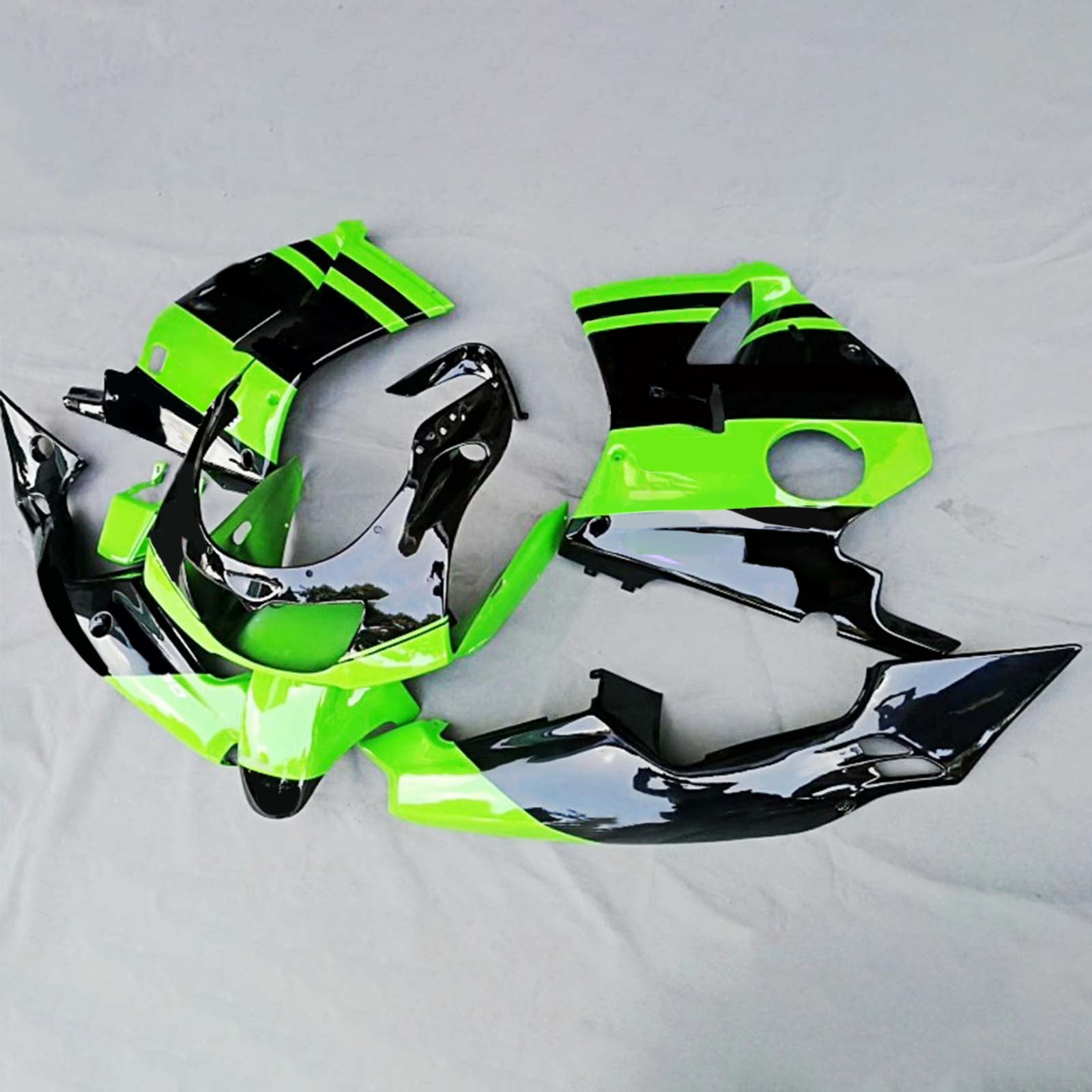 1992-1996 Kawasaki ZXR400 Kit de carénage d'injection carrosserie plastique ABS # 104