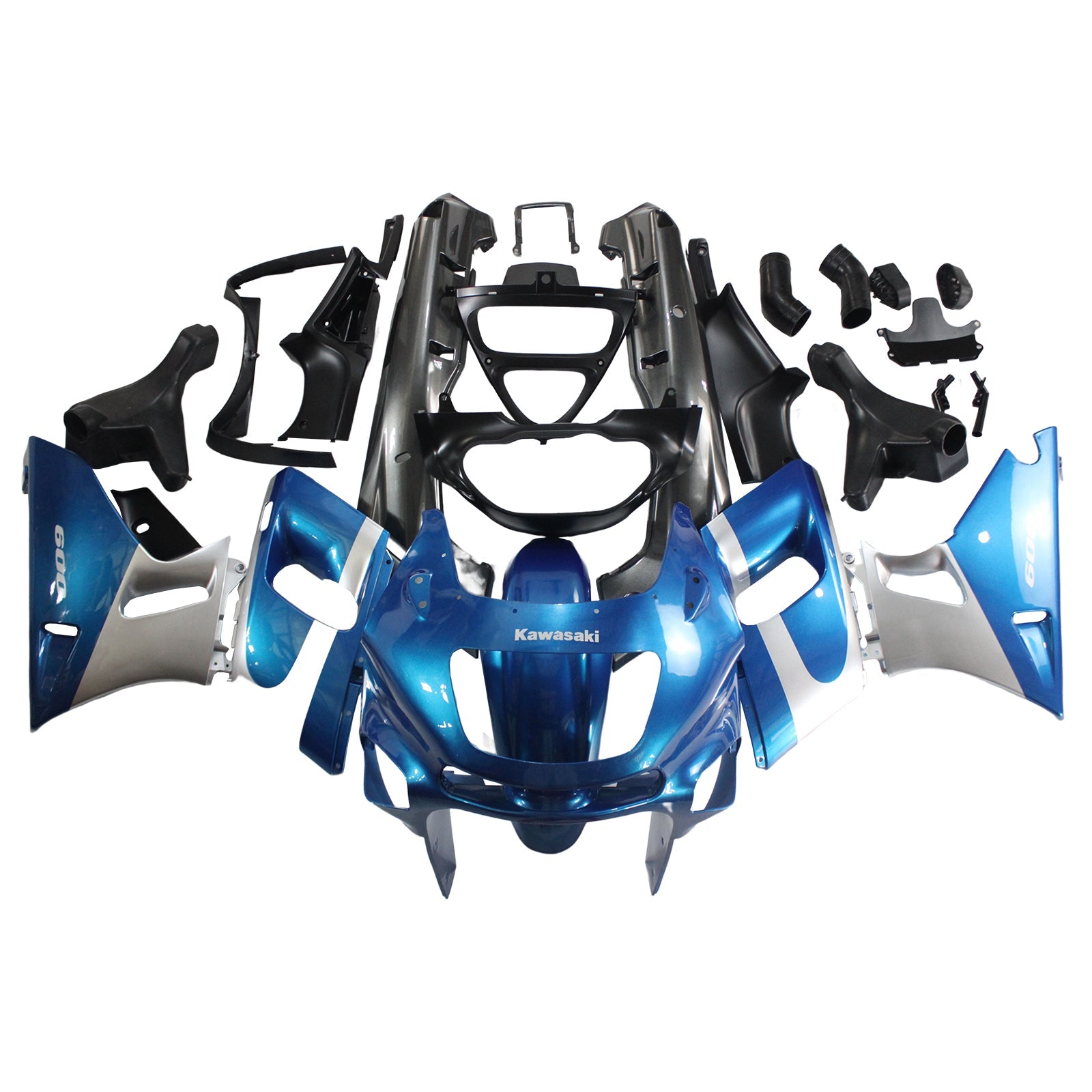 1993-2007 KAWASAKI ZZR400 1998-2003 ZZR600 AMOTOPART INJECTION FAIRING KUND BOODYWORK PLAX ABS #101