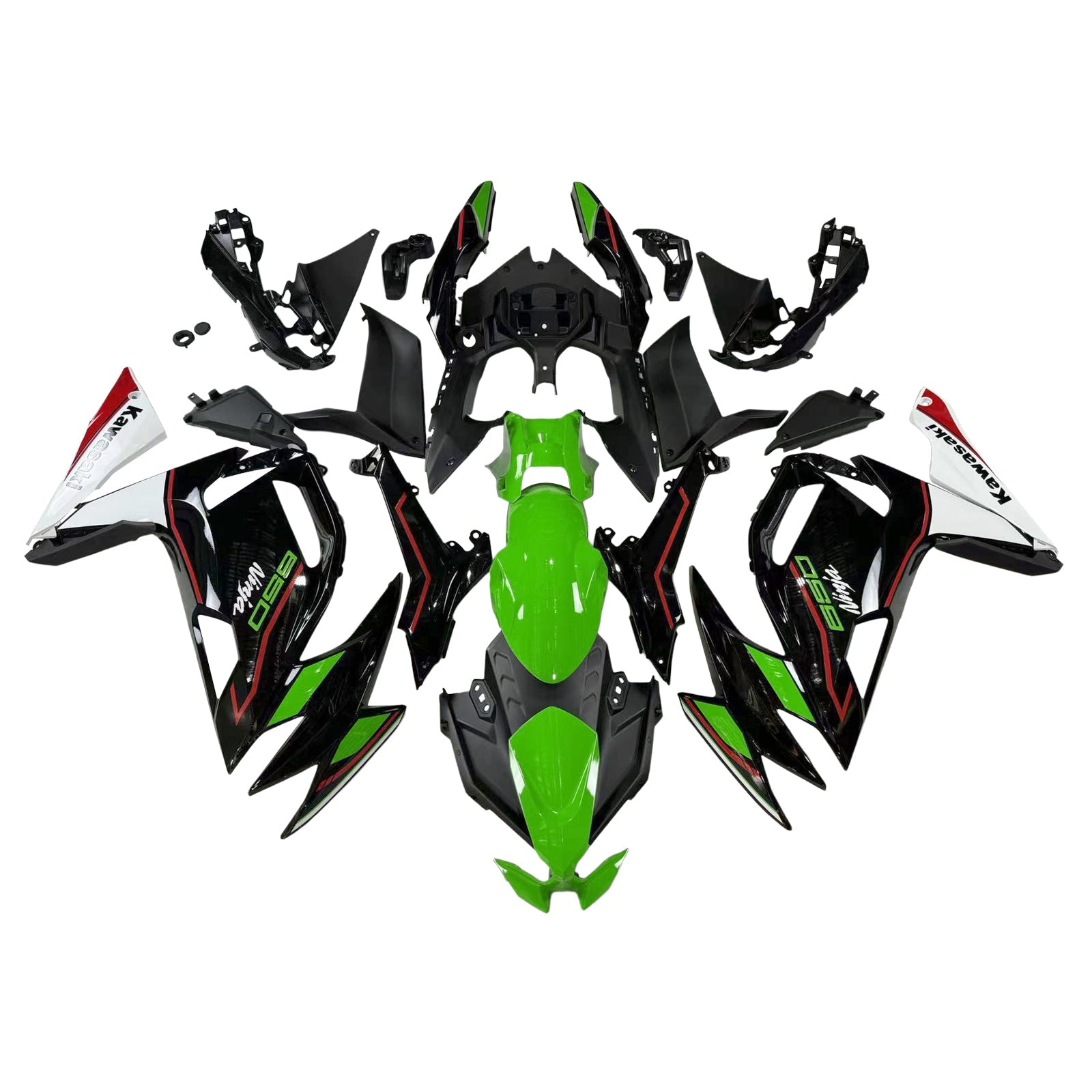2020-2023 KAWASAKI ER-6F NINJA650 AMOTOPART INJECTION FAIRING KID BOODYWORK ABS #101