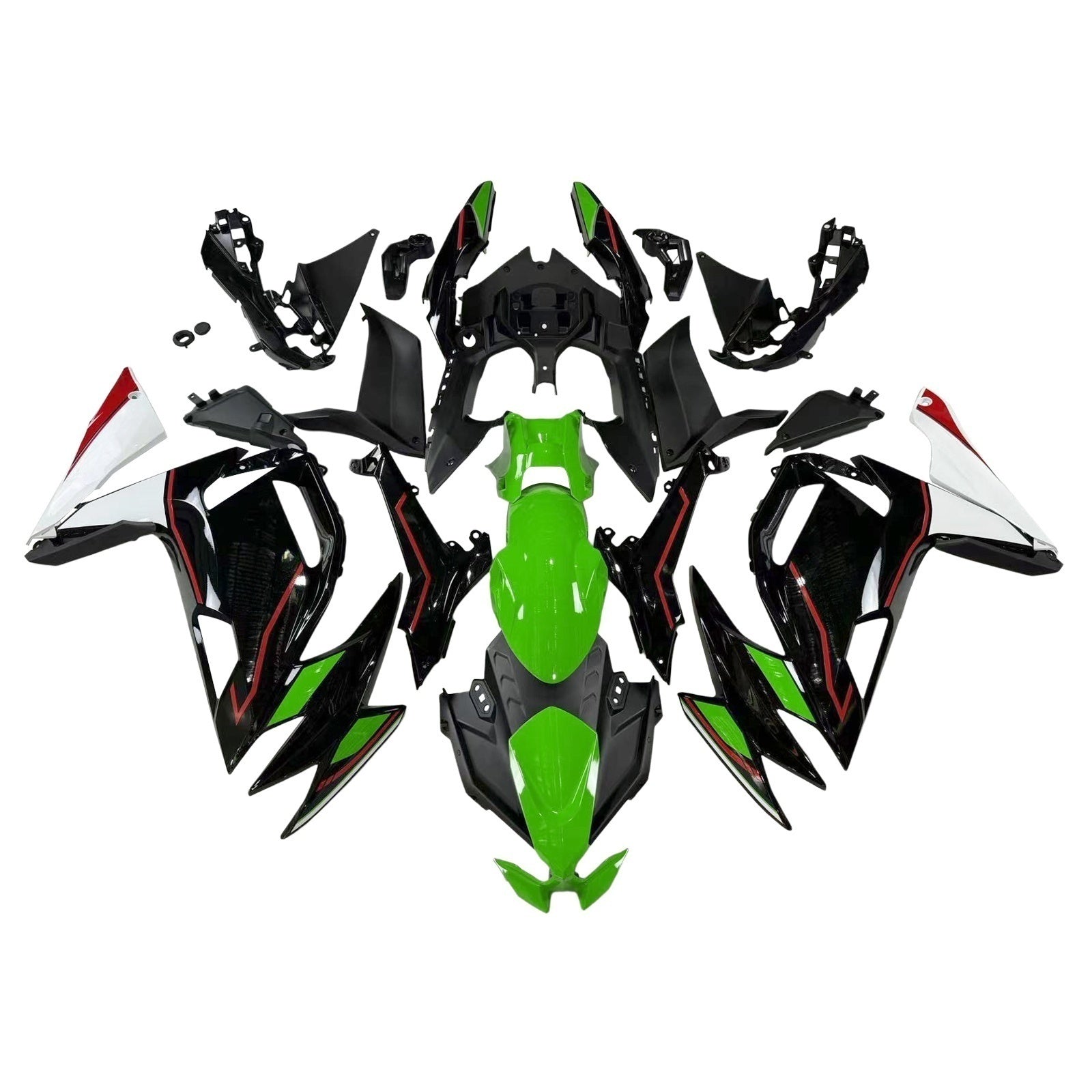 2020-2024 Kawasaki ER-6F Ninja650 Injekčná kapotážová súprava Bodywork ABS #101