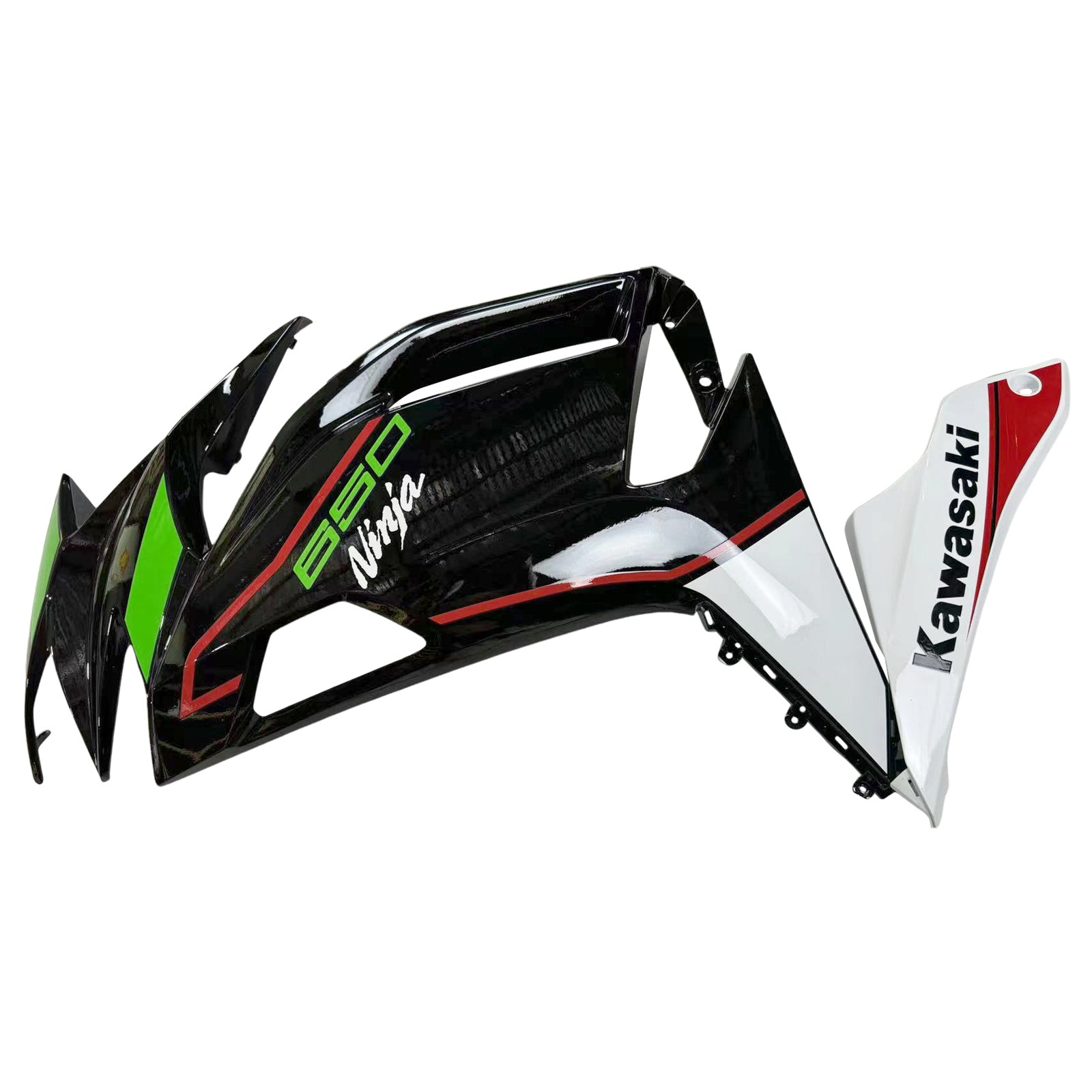 2020-2024 Kawasaki ER-6F Ninja650 injectiekuipset carrosserie ABS #101
