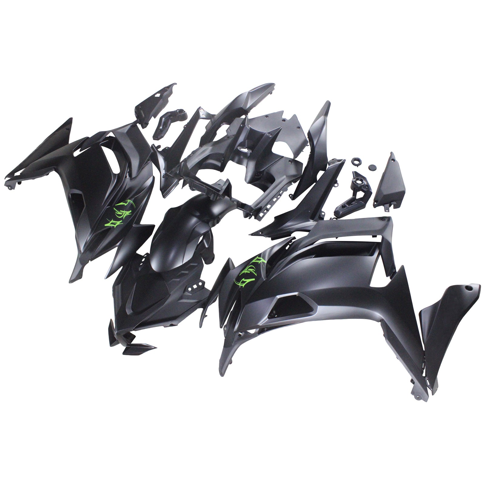 2020-2024 Kawasaki ER-6F Ninja650 Kit de carenado de inyección Carrocería ABS # 101